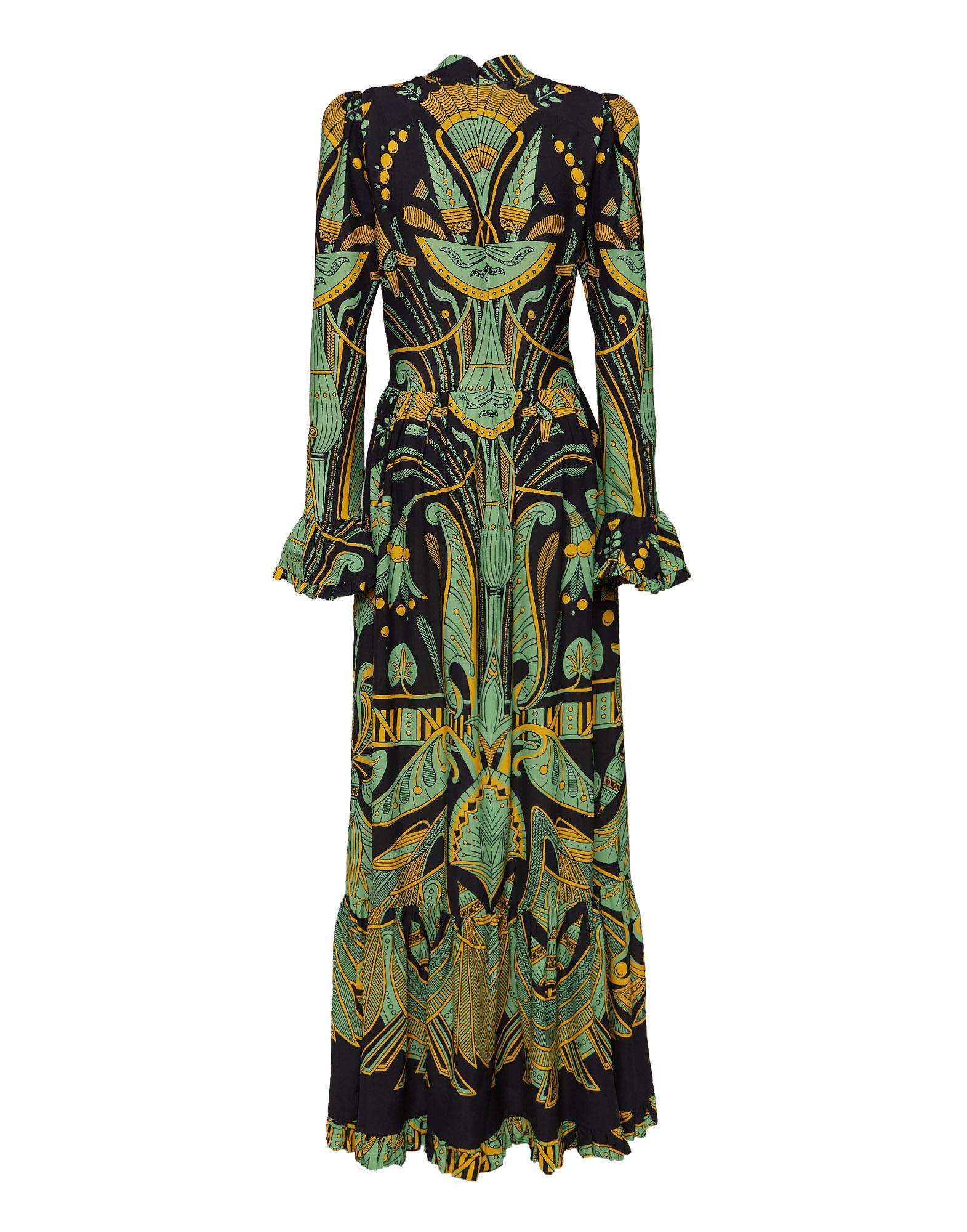 La DoubleJ Visconti Dress in Green | Lyst UK