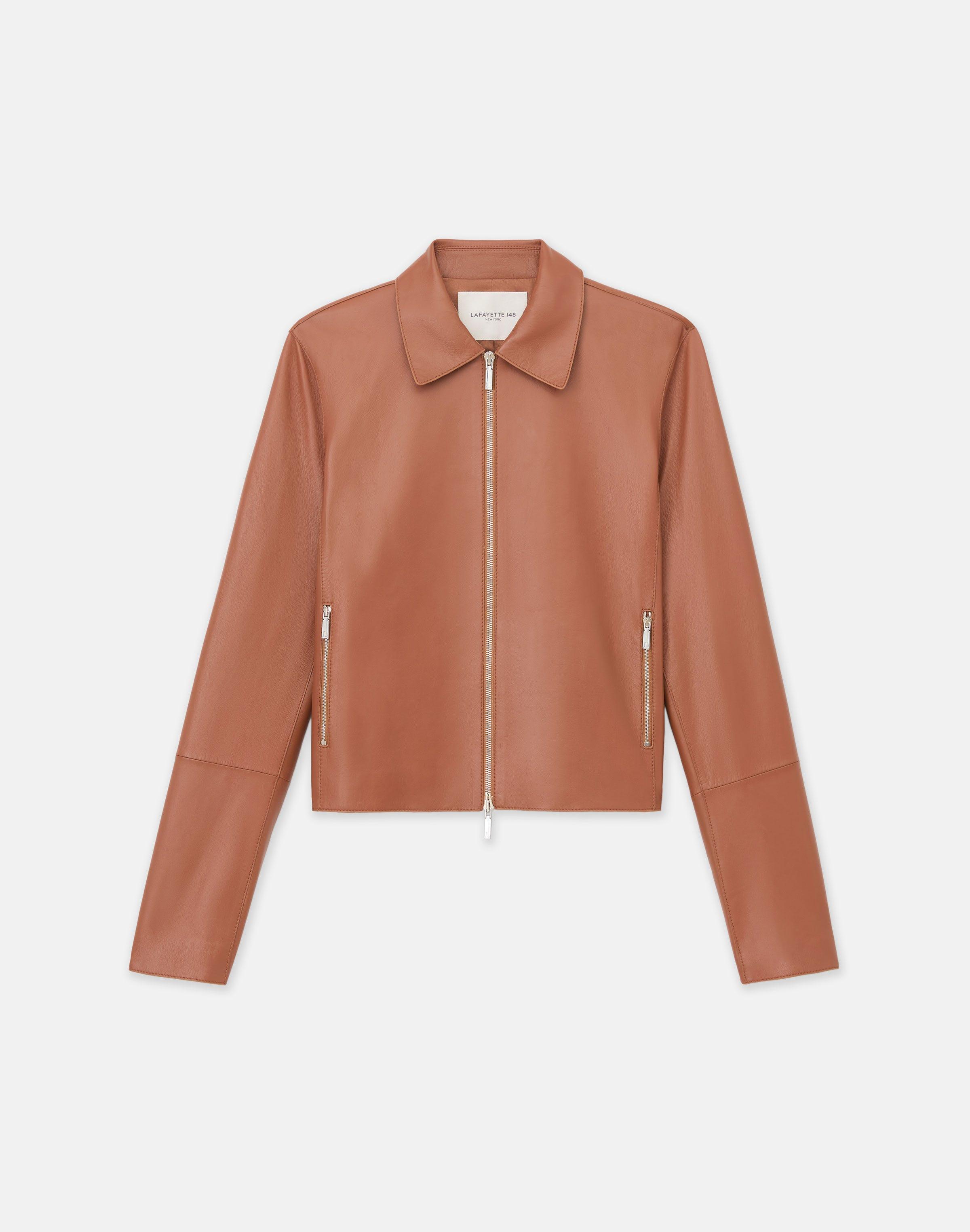 Lafayette 148 New York Leather jackets for Women | Online Sale up