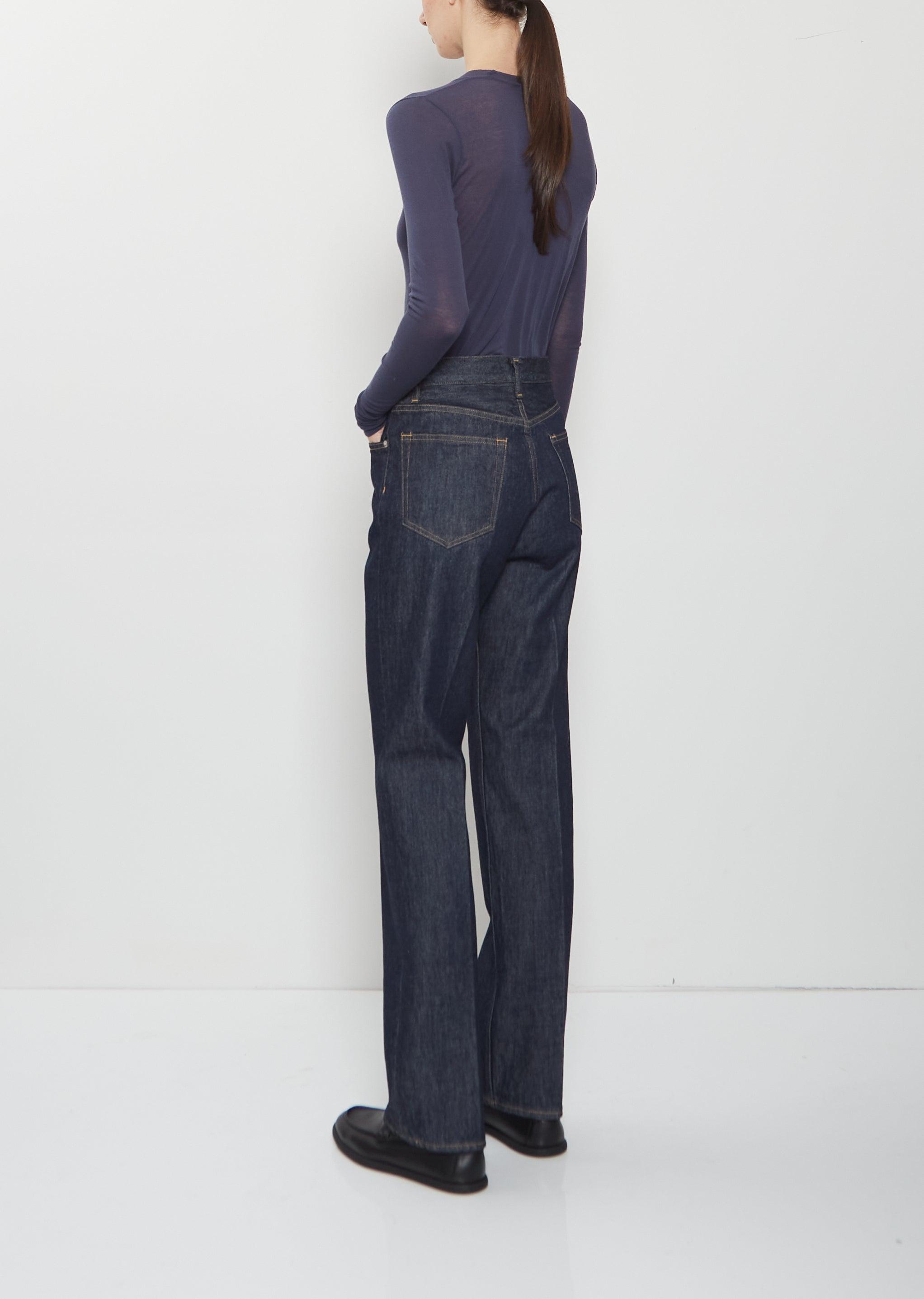 AURALEE Hard Twist Denim 5p Pants in Blue | Lyst UK