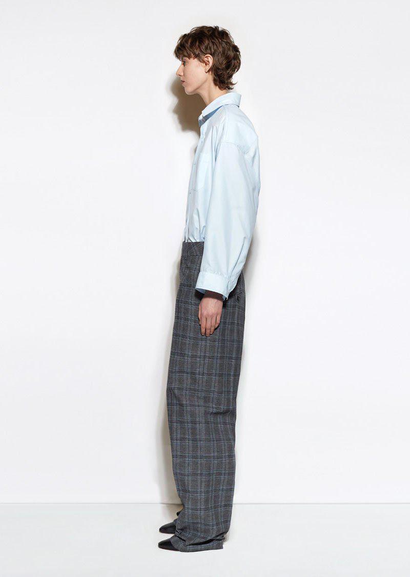 Vetements Baggy Suit Pants in Gray for Men | Lyst