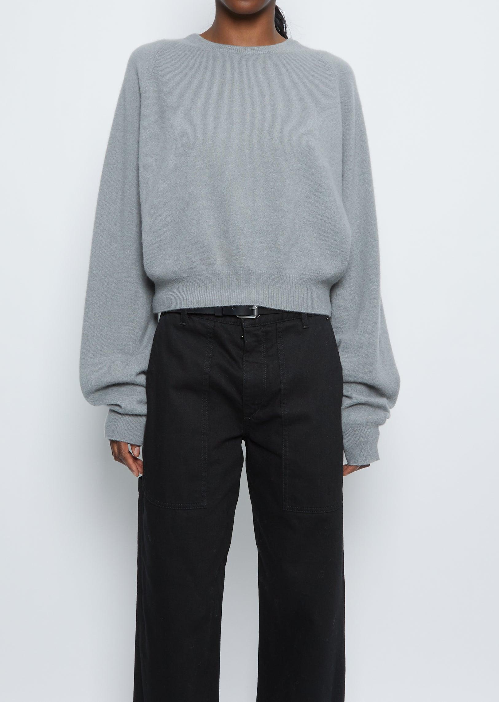 boyfriend crewneck sweater
