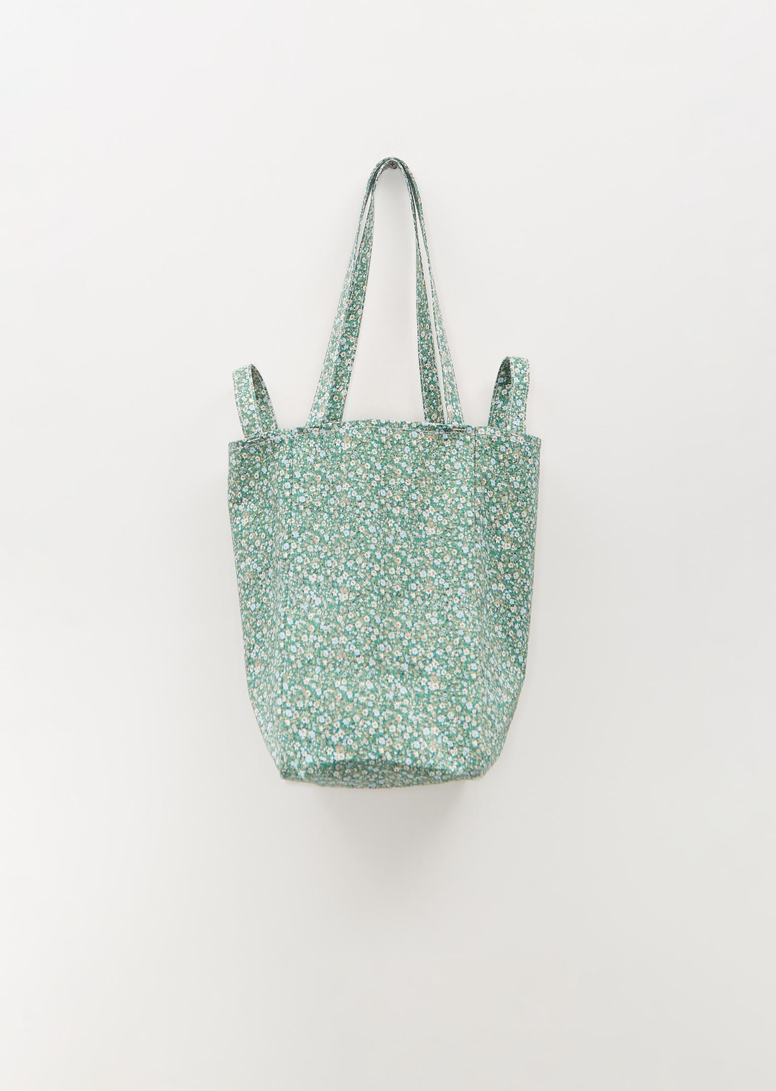 美品 amiacalva Easy bag(L) FLOWER BLUE Easy Bag M – La Garçonne