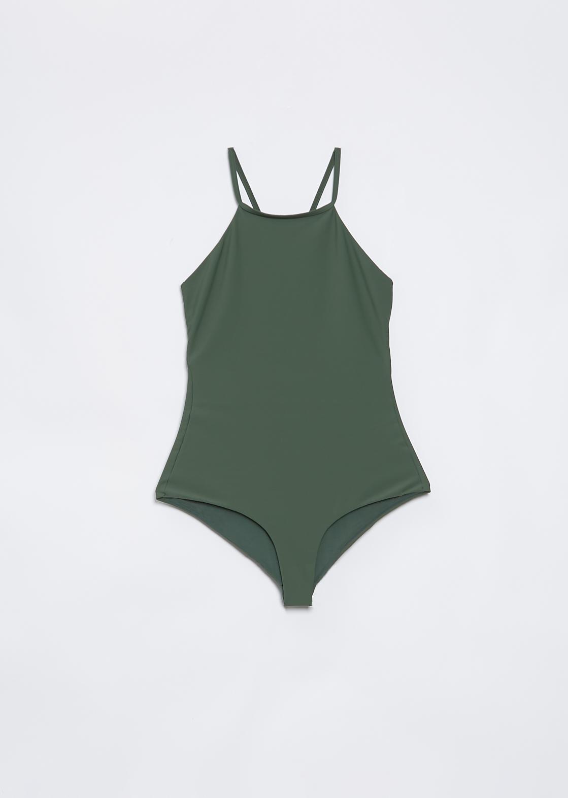 Sara Lanzi Bathing Suit in Green | Lyst