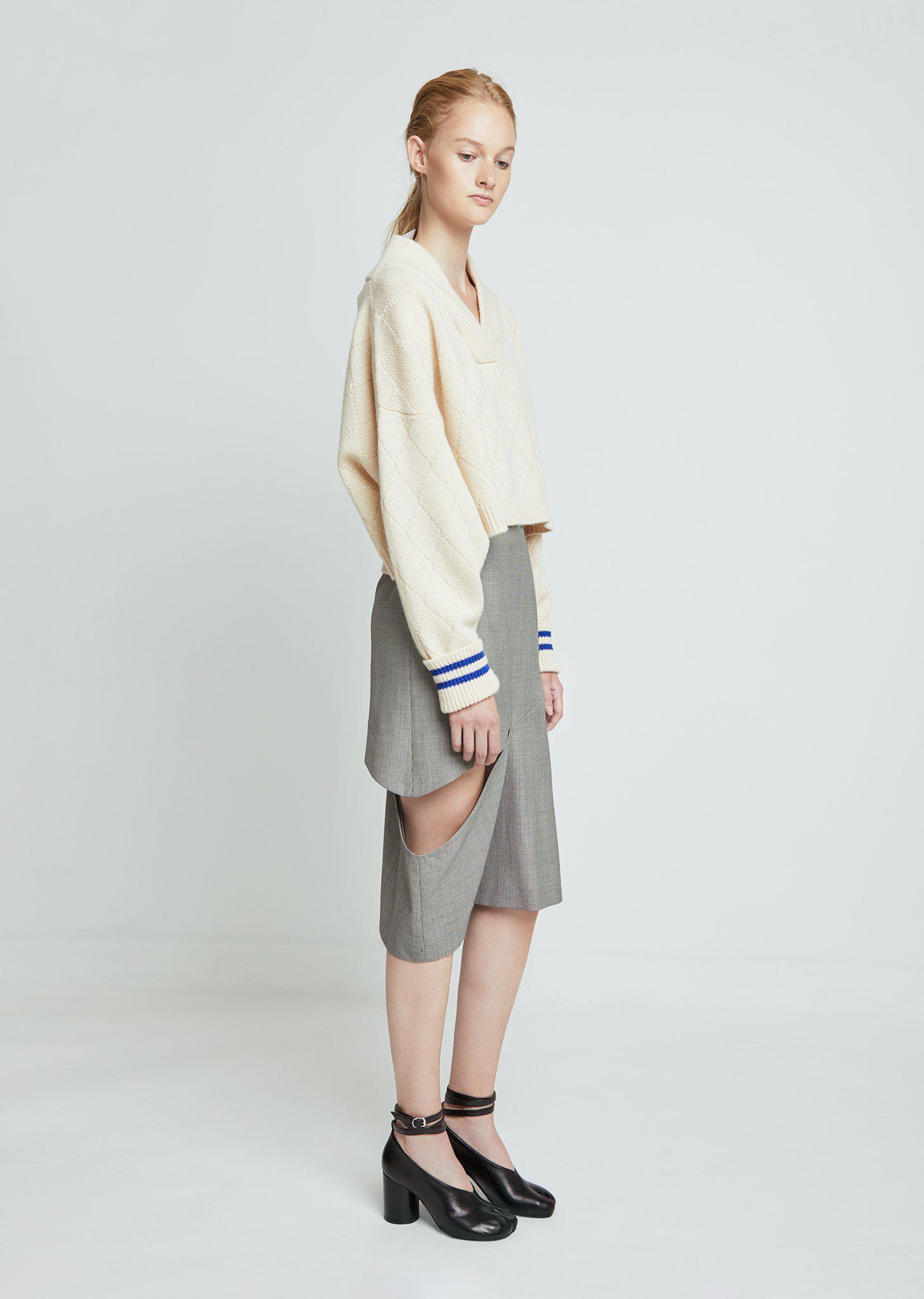 Maison Margiela Leather Tabi Heels With 