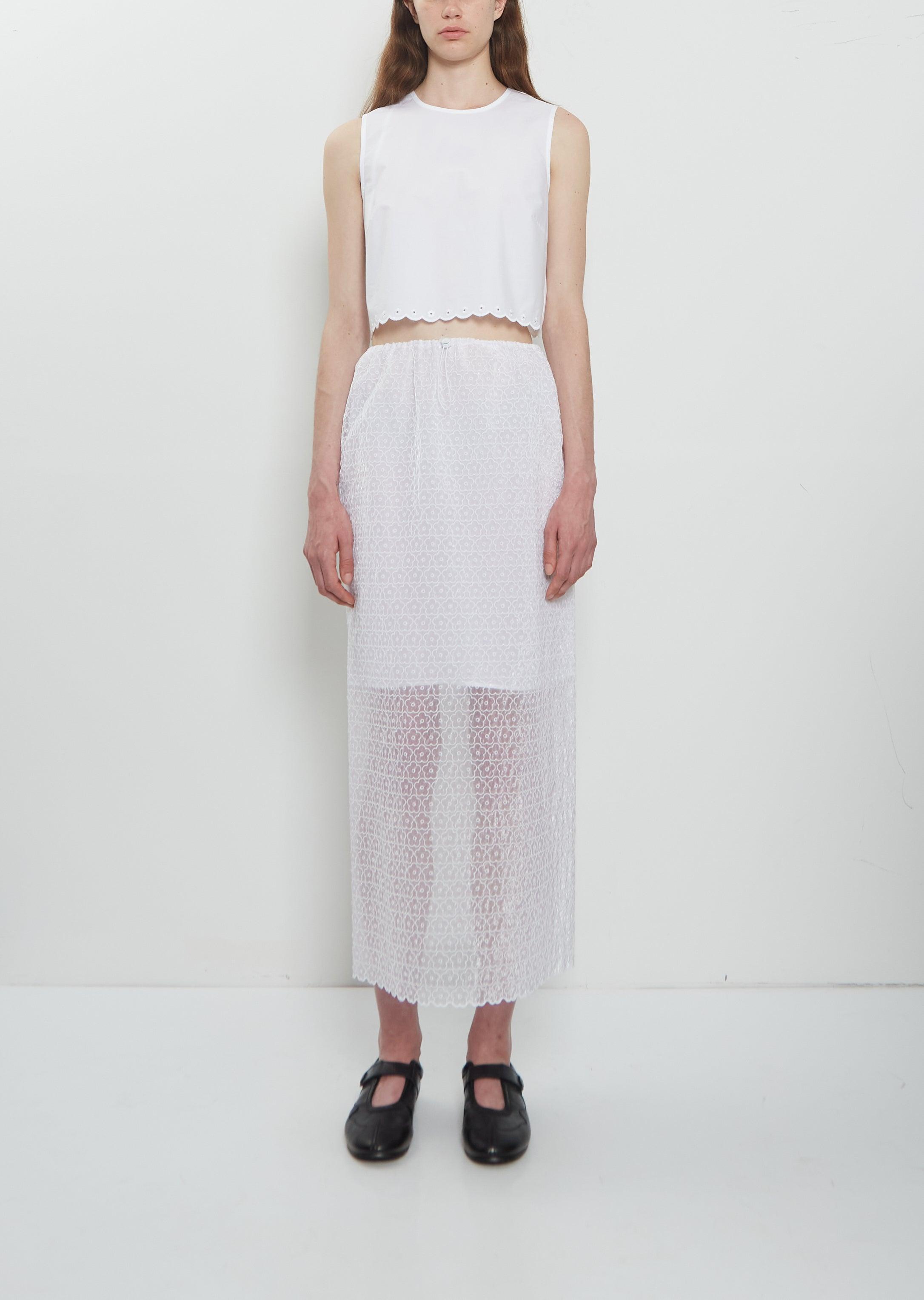 値下げセシリーバンセンEmbroidered Maxi Skirt