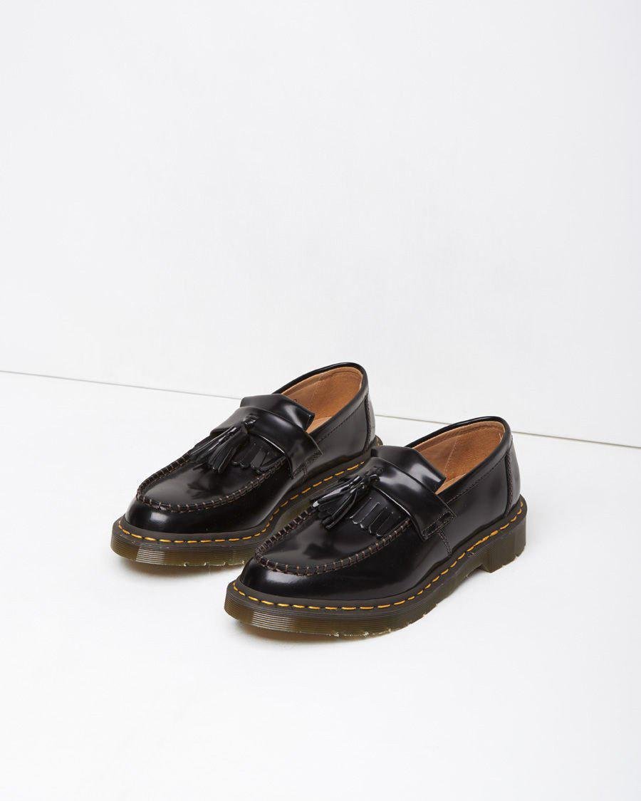 Comme des Garçons Dr Martens Adrian Tassle Loafer in Black | Lyst