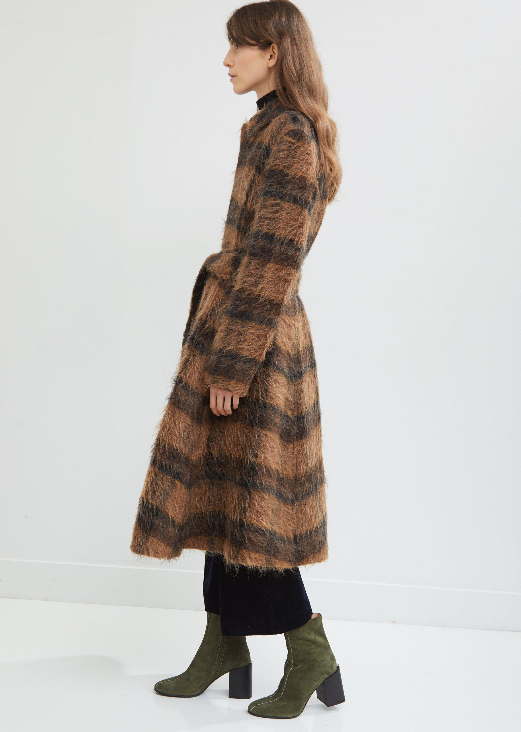 acne studios mohair coat