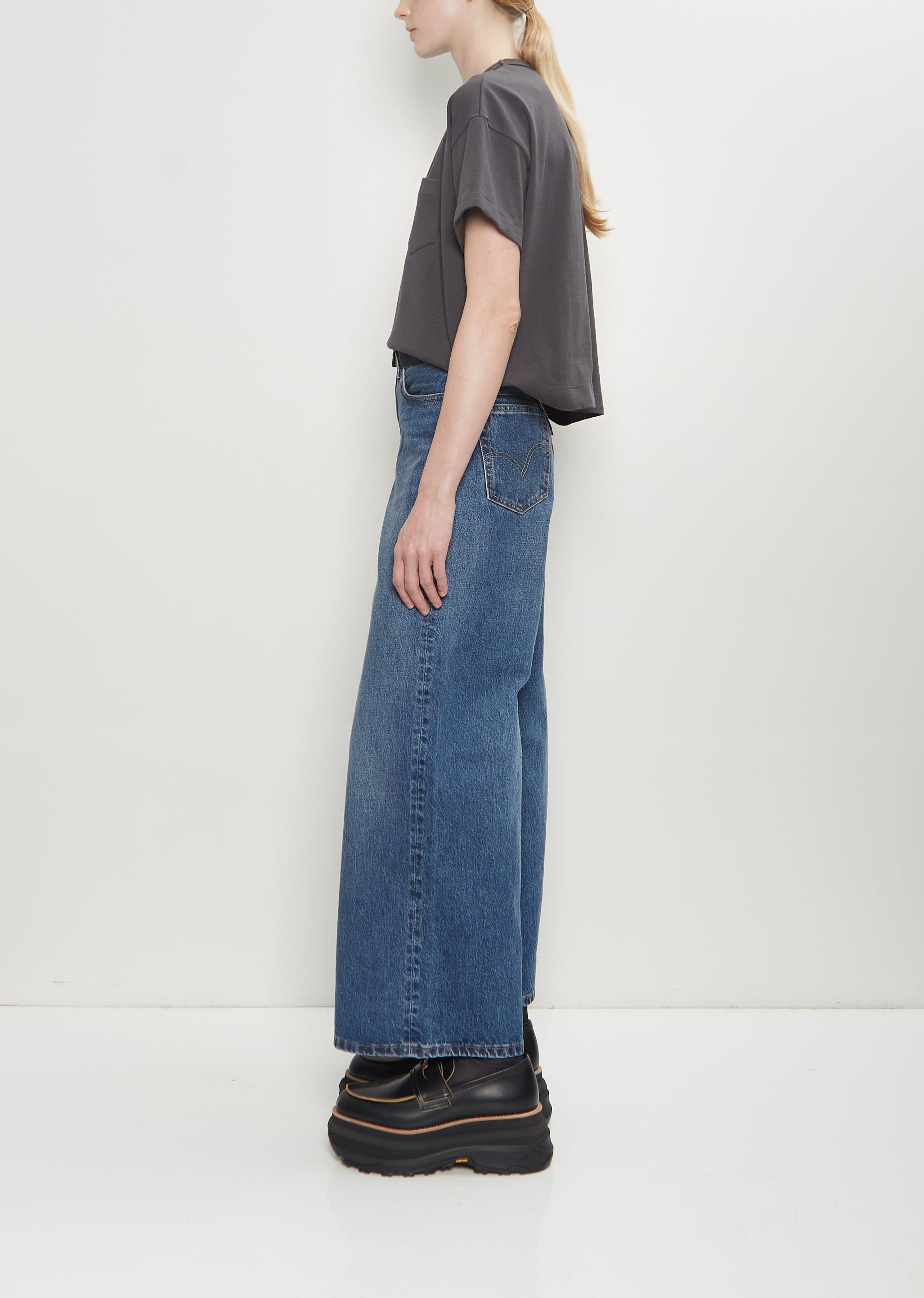 Sacai X Levi's Denim Pants in Blue | Lyst