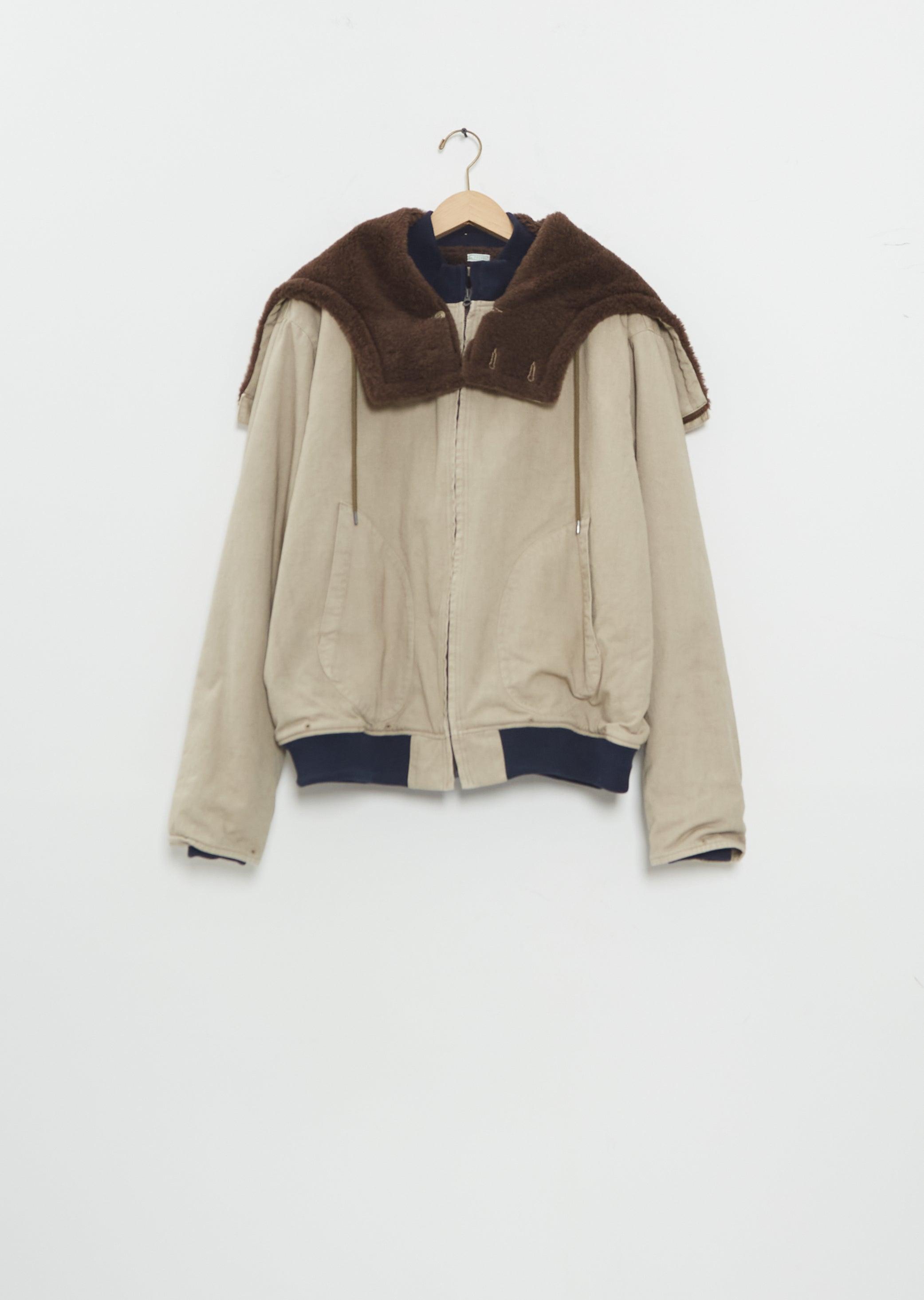 A.PRESSE Vintage Ww2 Us Navy Deck Hooded Jacket in Natural | Lyst UK