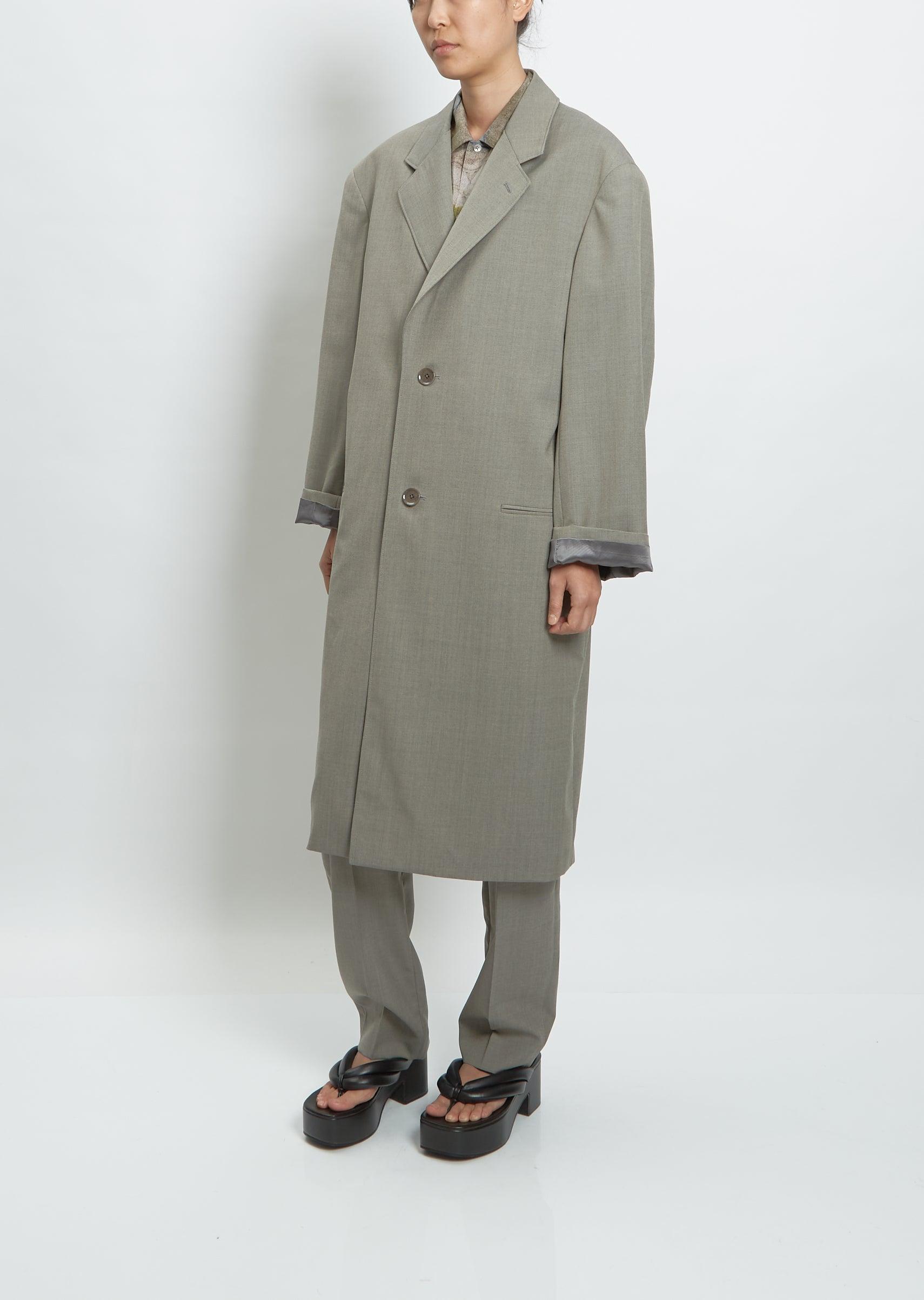 Lemaire Light Suit Coat in Gray | Lyst