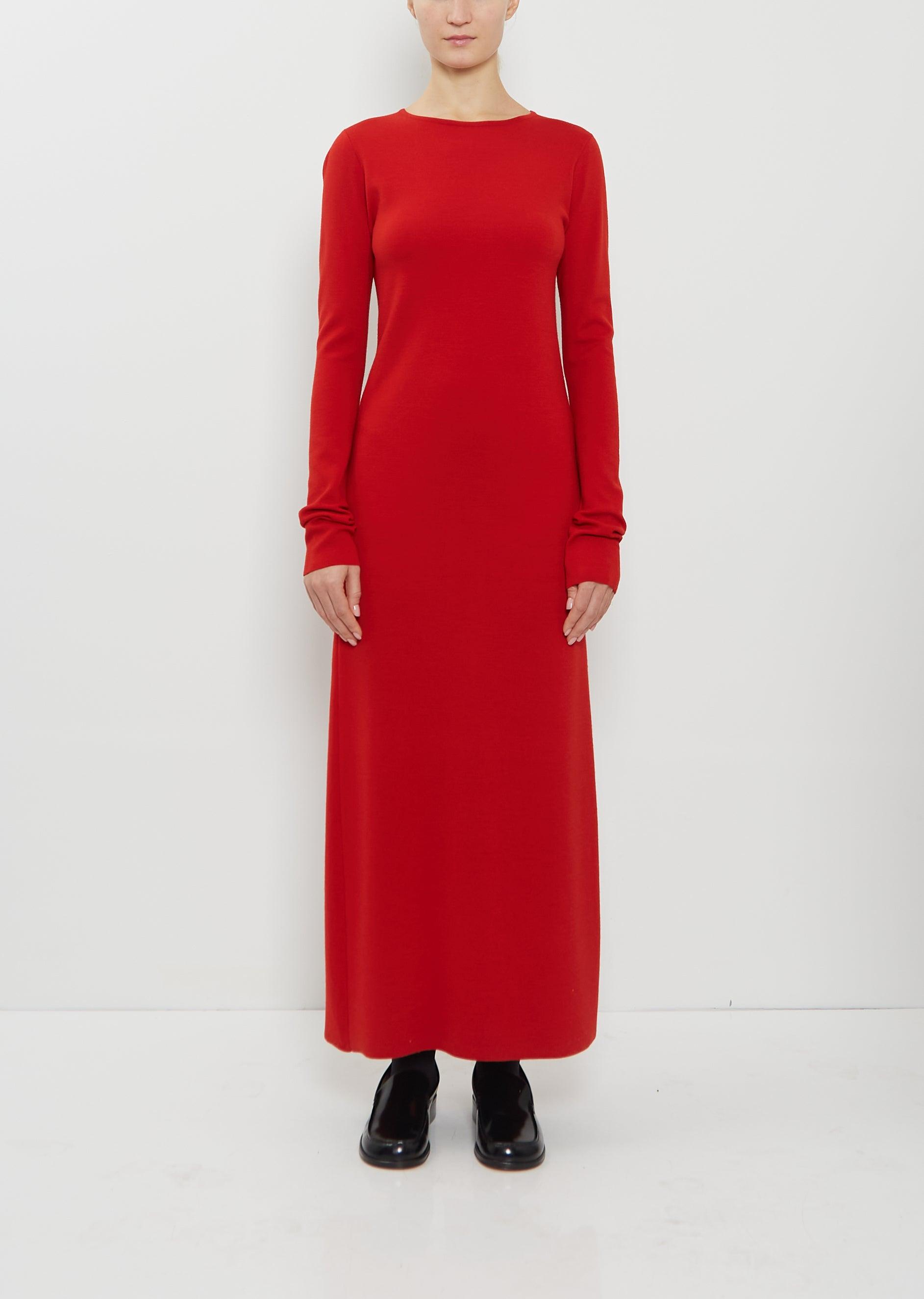 auralee-Red-Stretch-Wool-