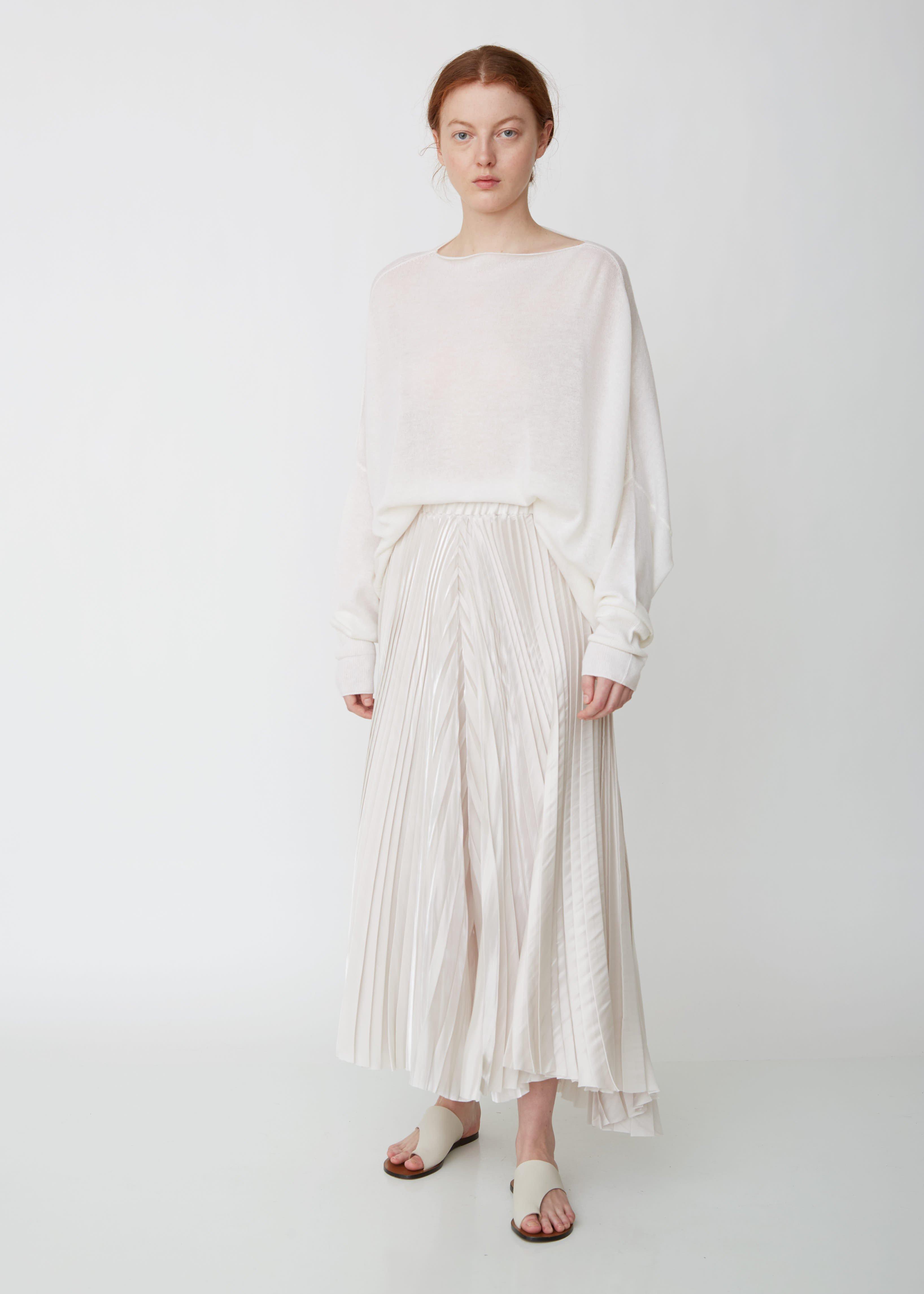 Dusan Satin Japanese Pleated Pants 