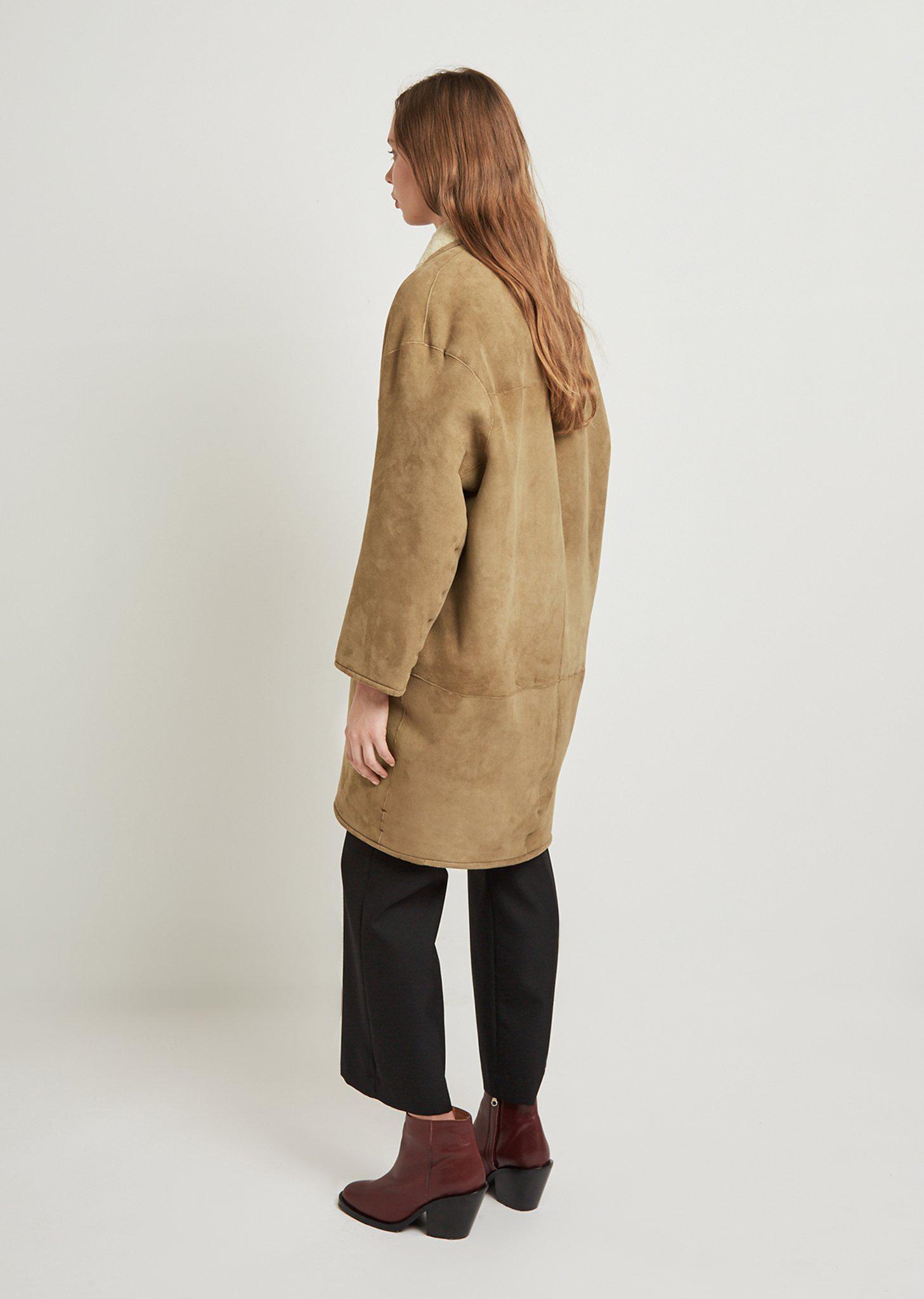 Isabel marant etoile shop shearling jacket