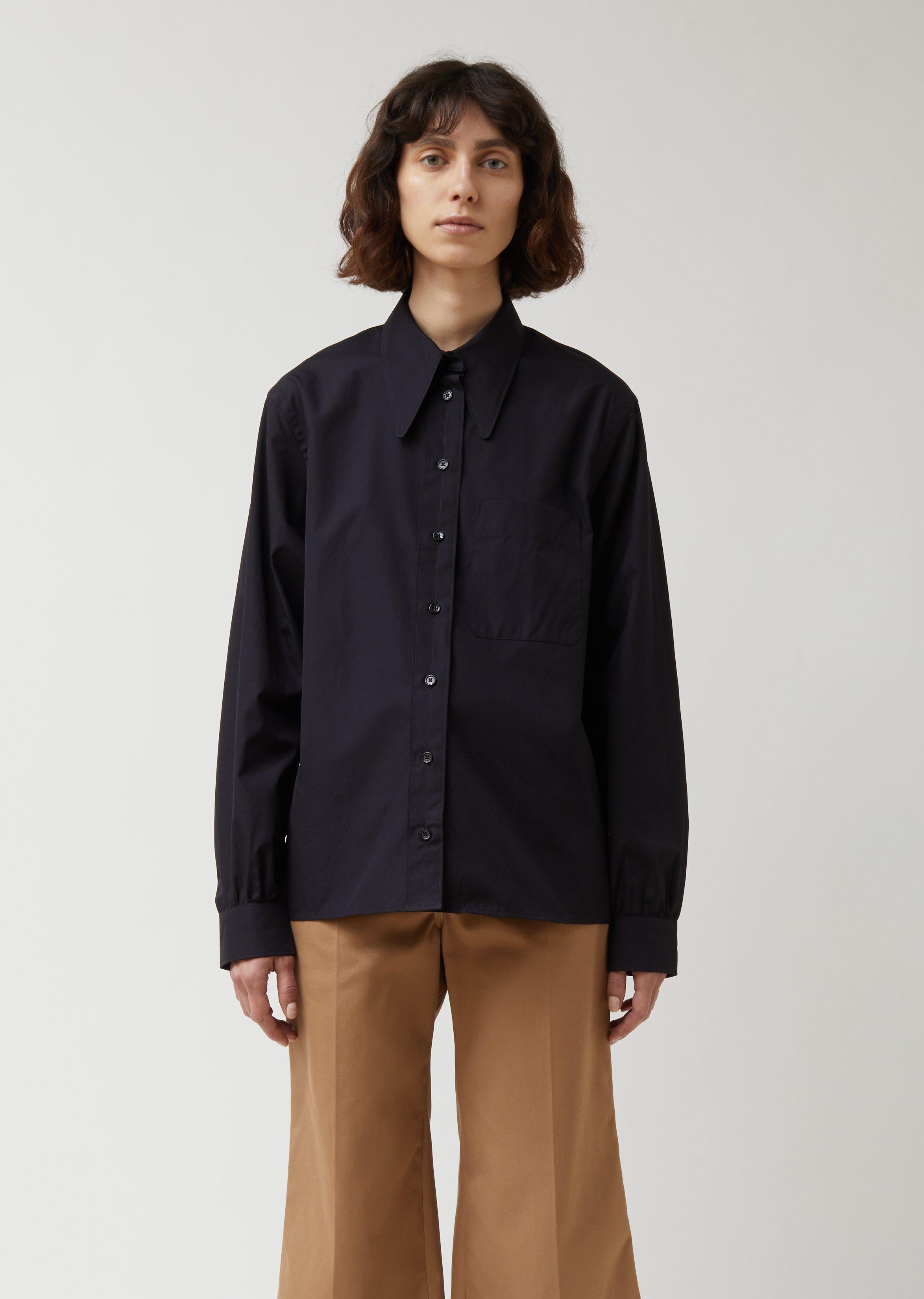 Lemaire Cotton Pointed Collar Shirt in 