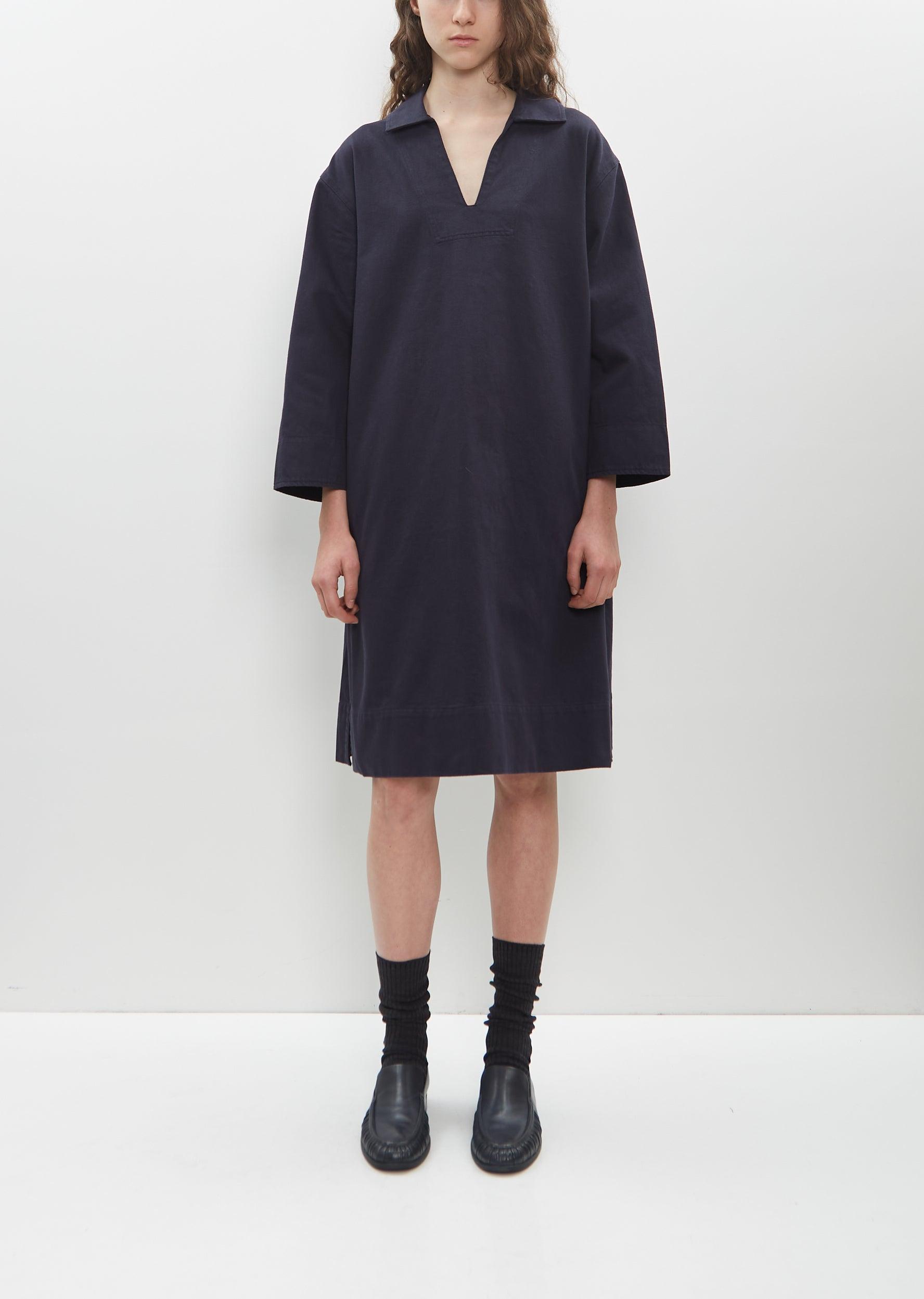 Margaret Howell｜DRESSES (MHL PULL ON SHIRT DRESS - GREY Grey end on end cotton Pull On Shirt Dress | MHL. by