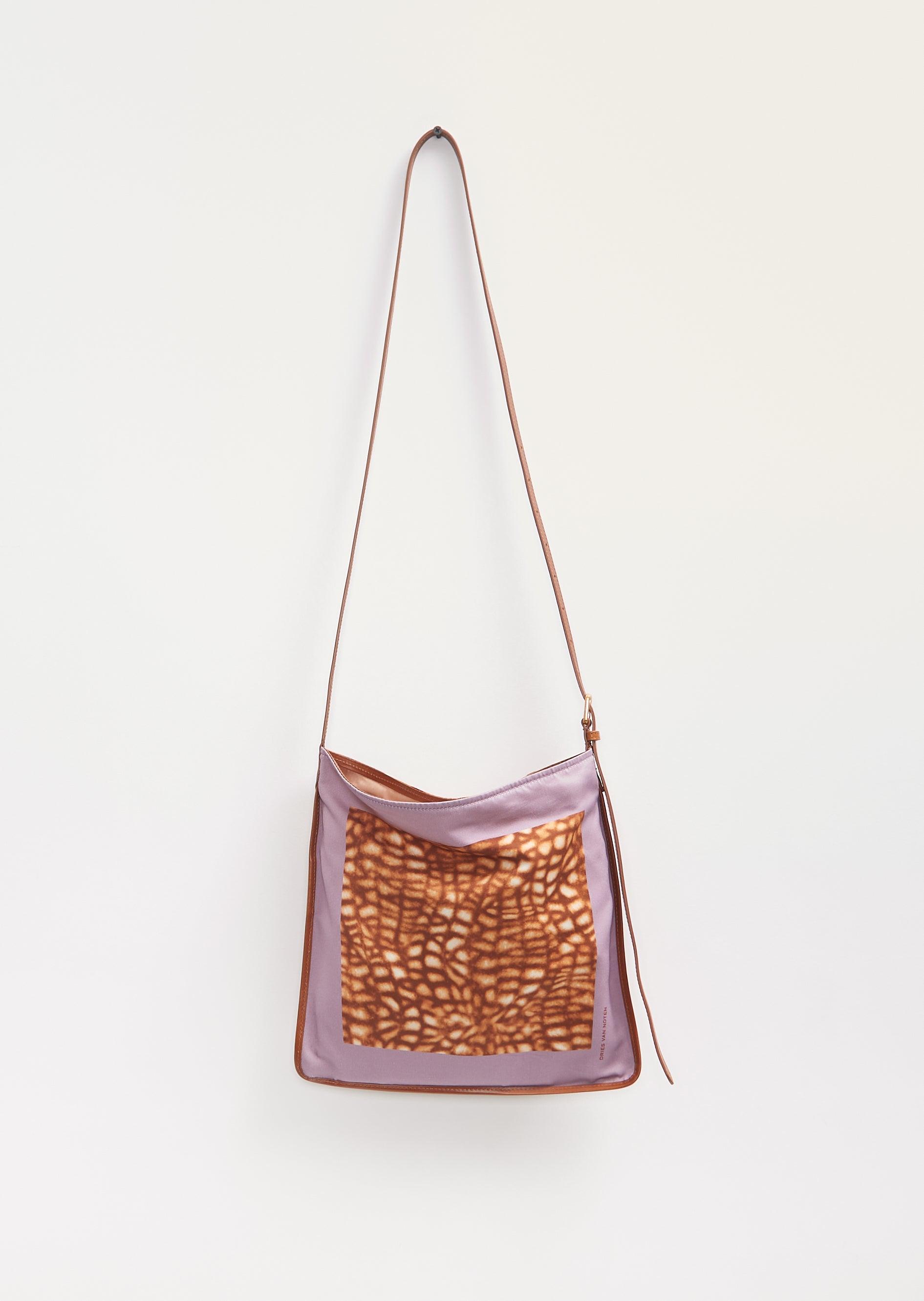 Dries Van Noten Scarf Bag, Small in White | Lyst