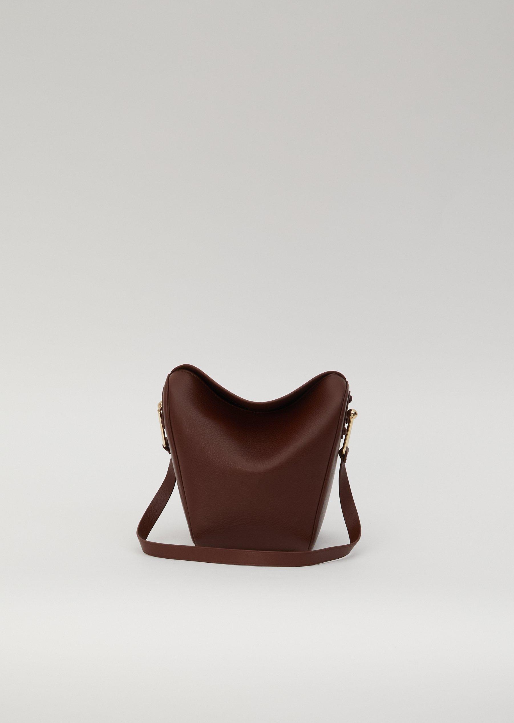 Lemaire Small Folded Bag in Brown Lyst Australia