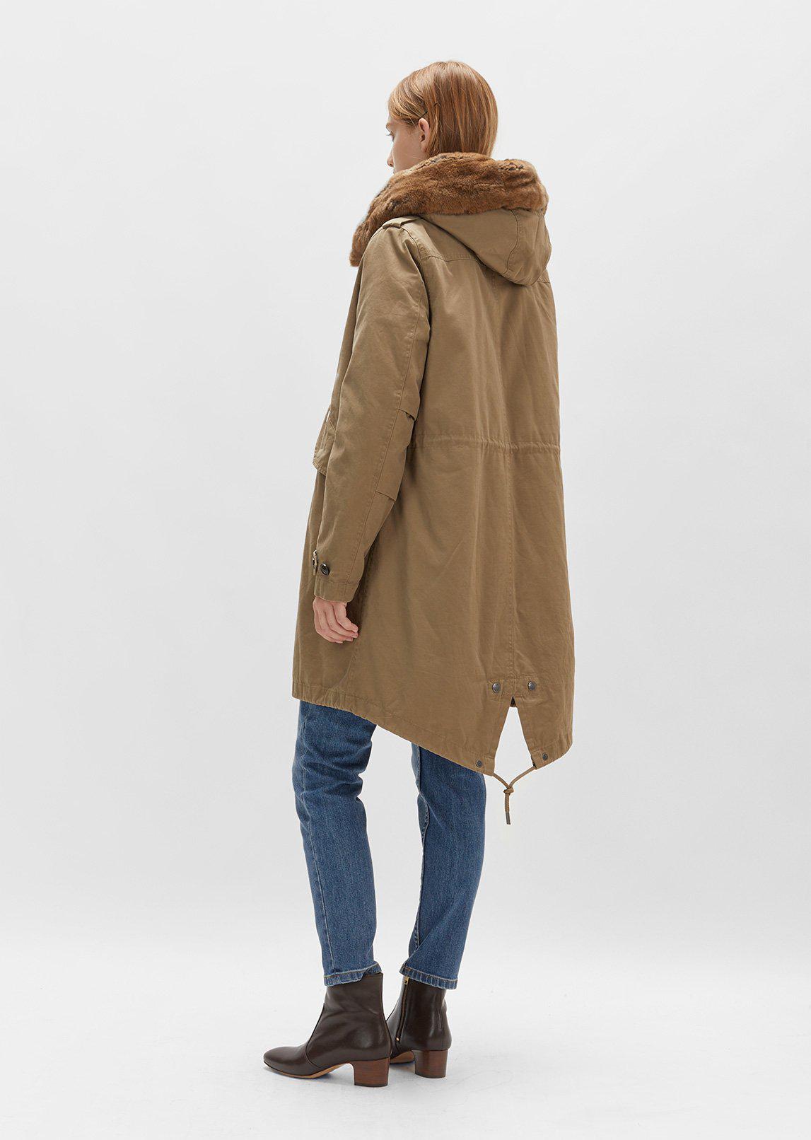 woolrich w's literary rex parka
