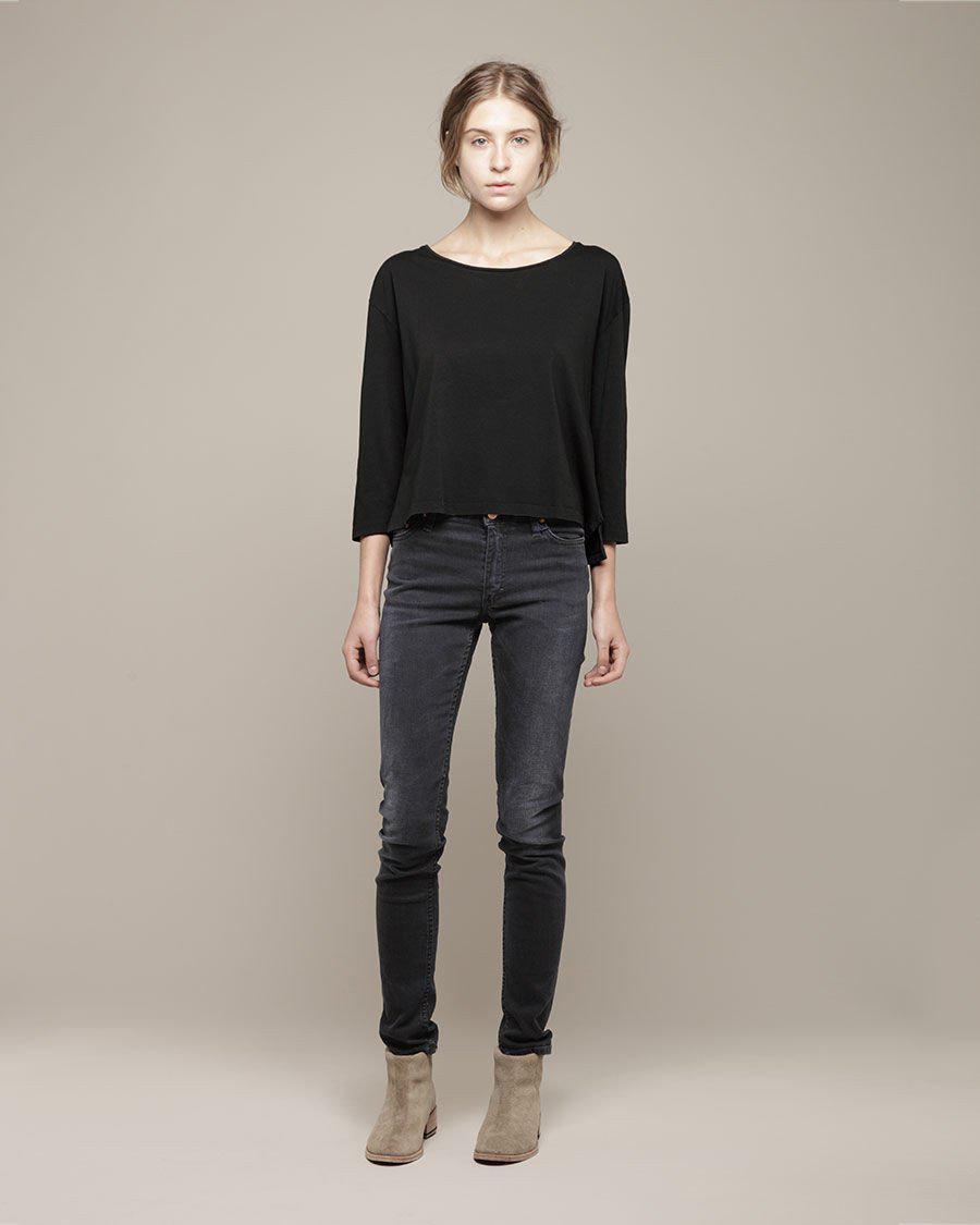 Acne Studios Cotton Flex Basement Jean 