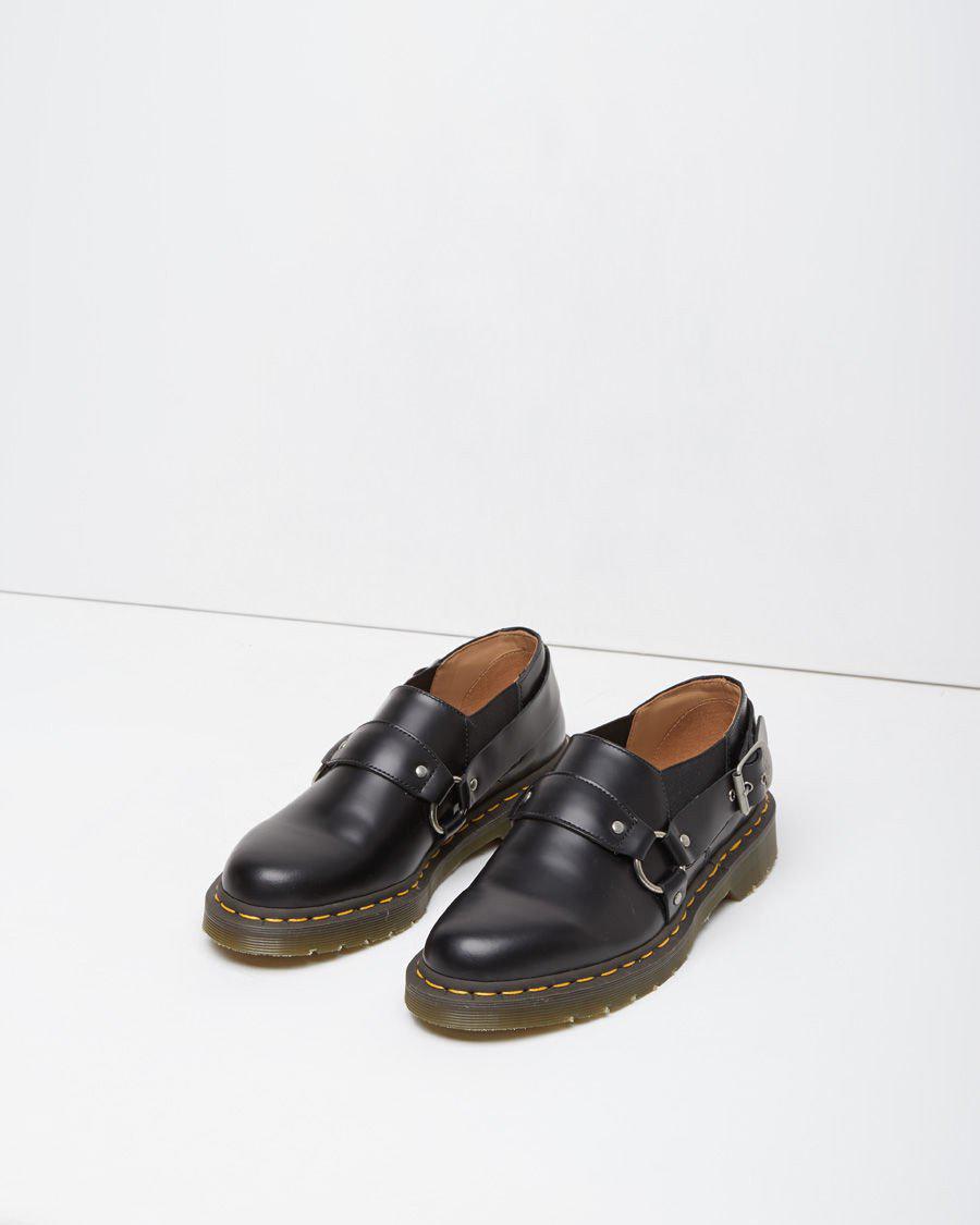 Comme des Garçons Dr Martens Harness Shoe in Black | Lyst