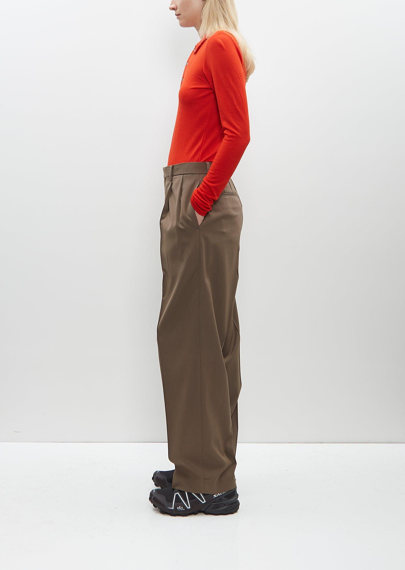 AURALEE Light Wool Max Gabardine Slacks | Lyst AURALEE Light Wool Max Gabardine Slacks | Lyst