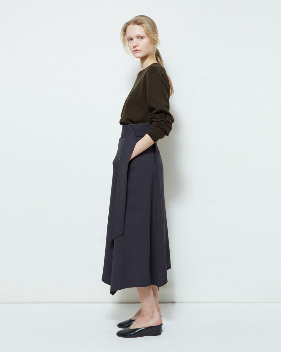long wool skirt designs