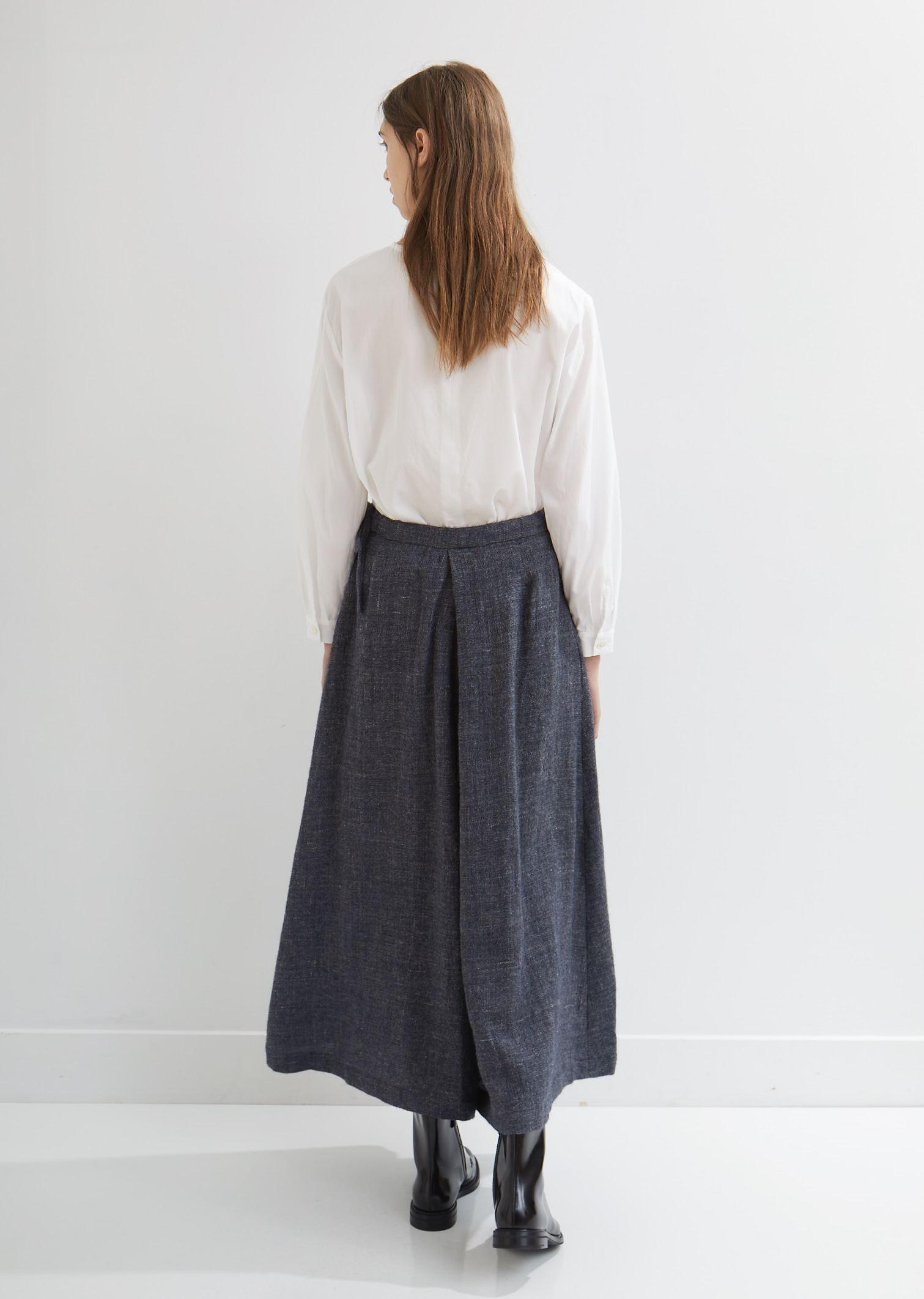 Blue Blue Japan Wool Linen Hakama Pants in Grey (Gray) | Lyst