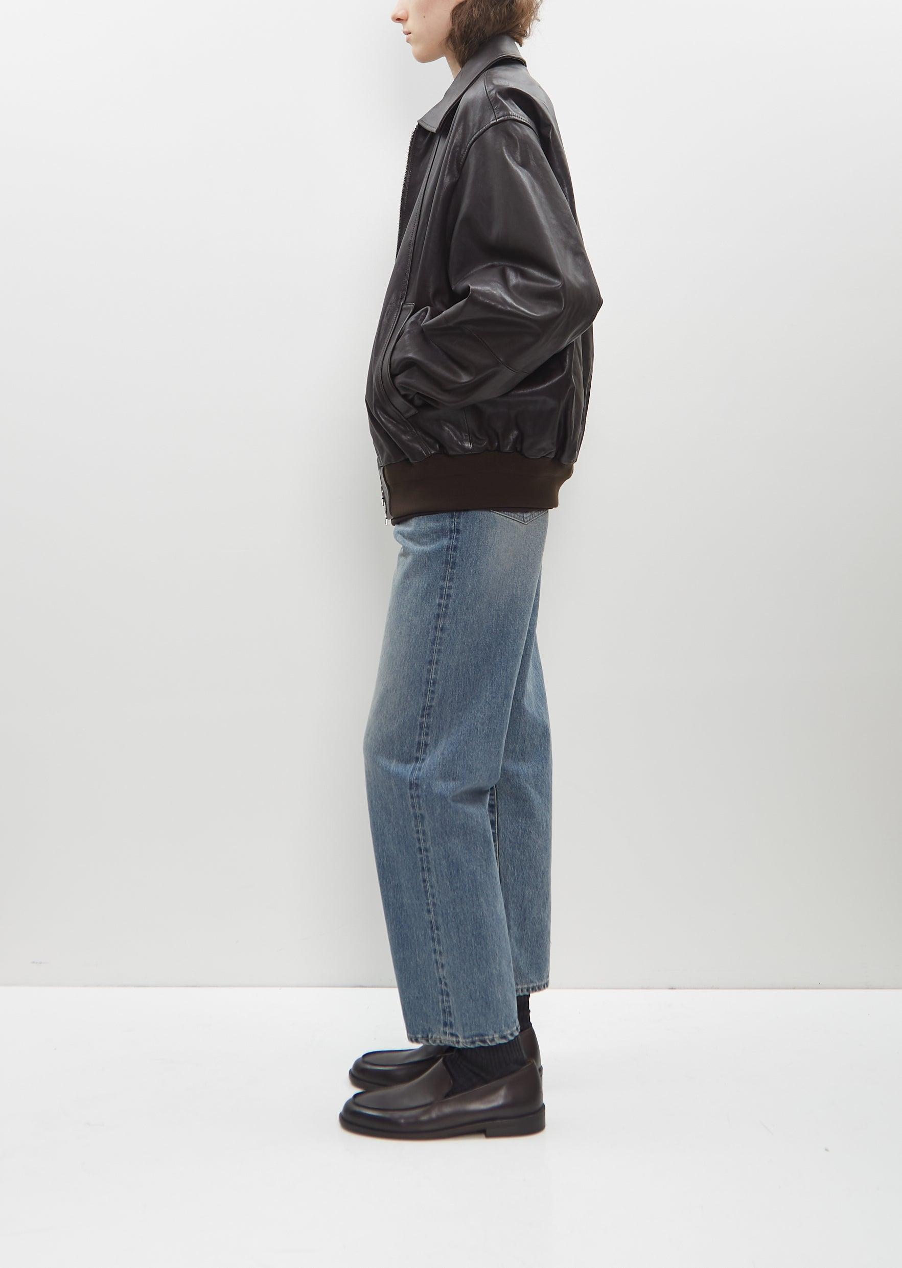 stein Leather Zip Short Jacket in Black | Lyst stein Leather Zip Short Jacket in Black | Lyst