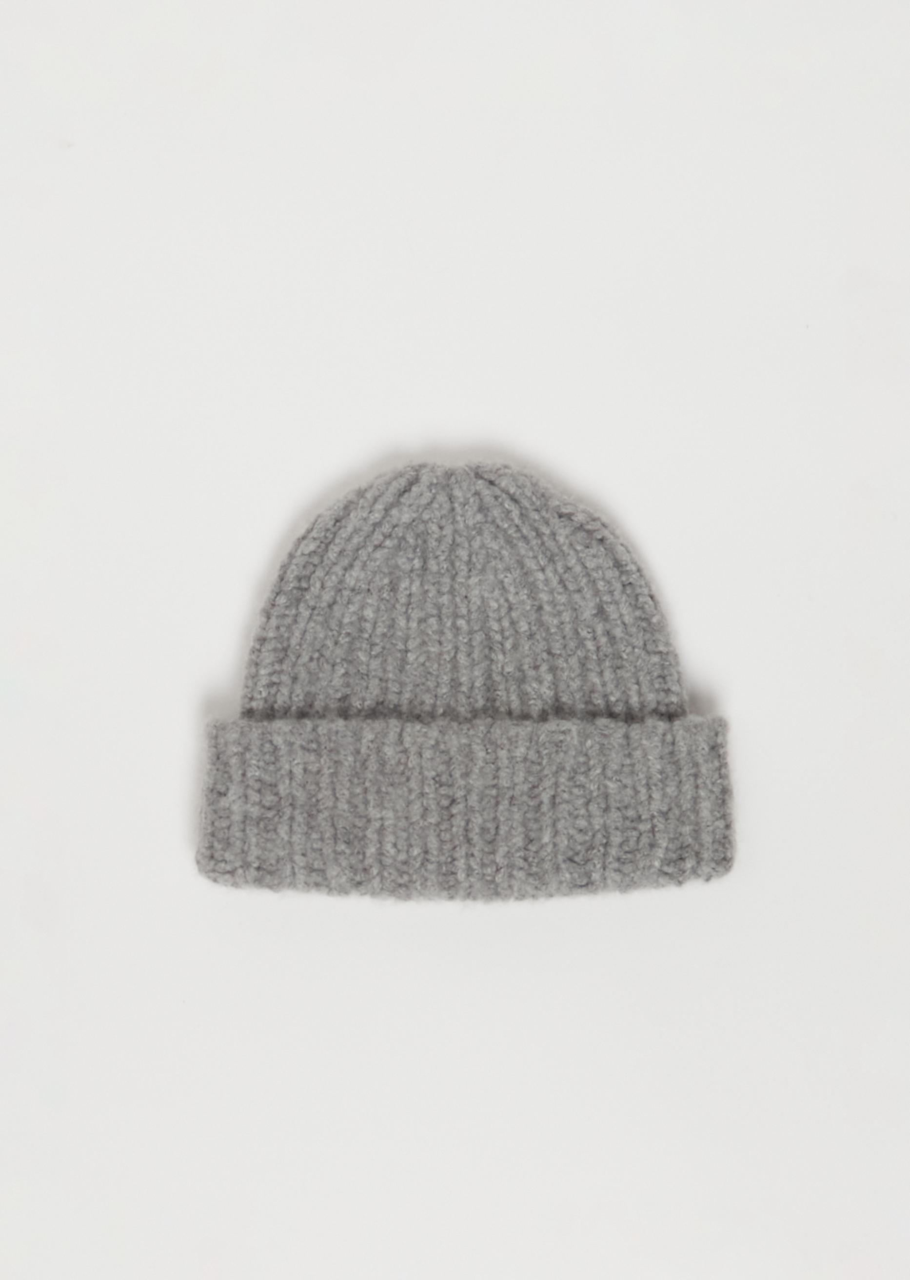 Wommelsdorff Wool Beanie| Grey Wommelsdorff Sab Cashmere Balaclava Grey Melange – LIL*SHOP main image 2