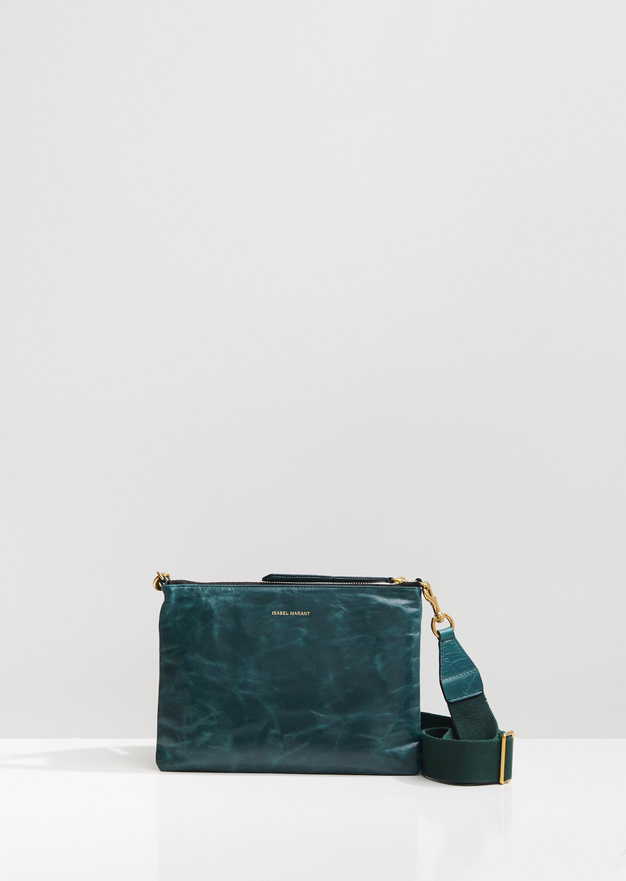 krysantemum mudder vinge Isabel Marant Nessah Shopper Bag in Green | Lyst