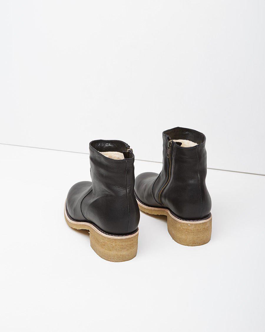 fur lined cowboy boots