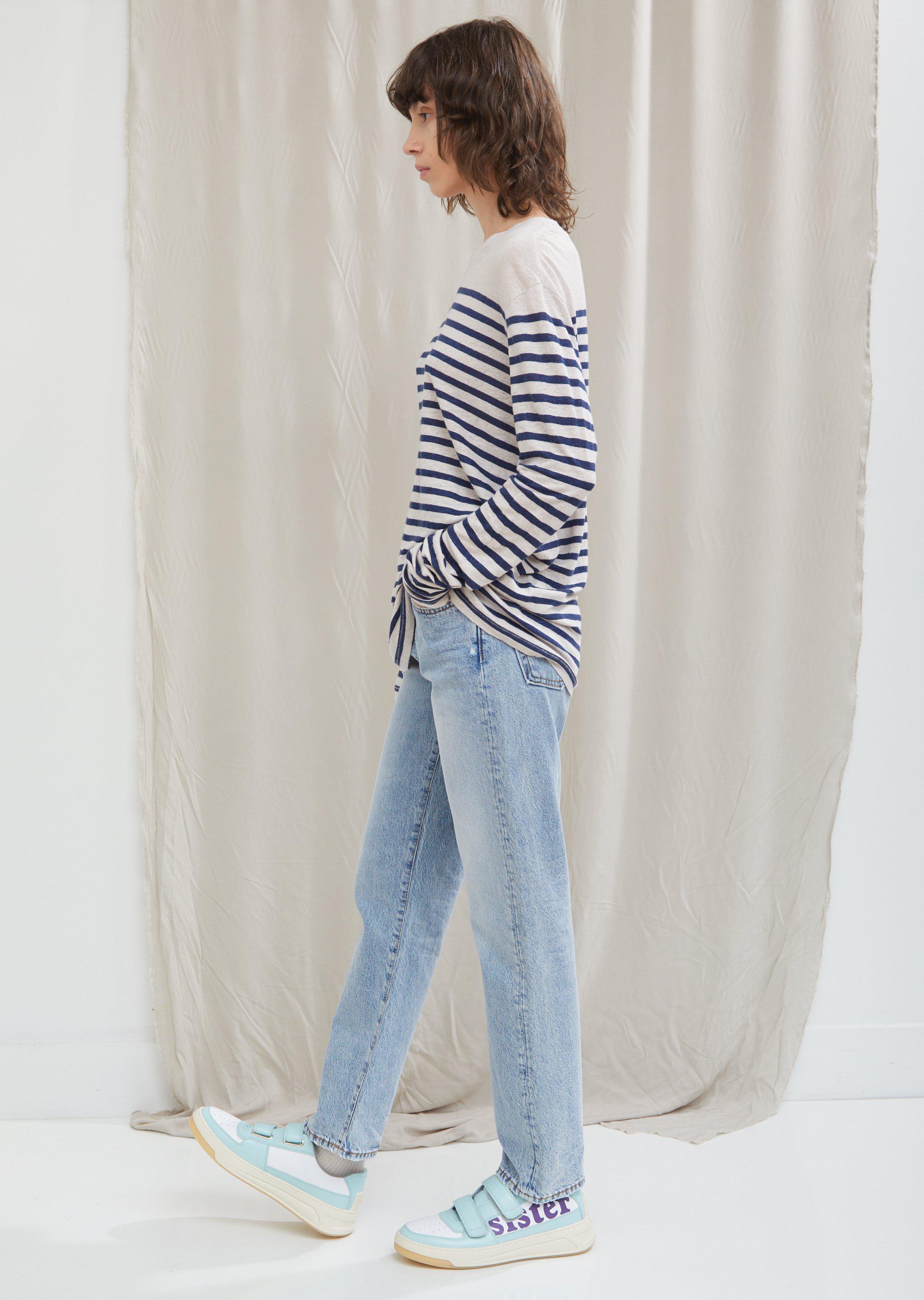 Acne Studios 1997 Light Blue Trashデニムパンツ 1997 Light Blue Trash Jeans by Acne Studios Blå Konst- La