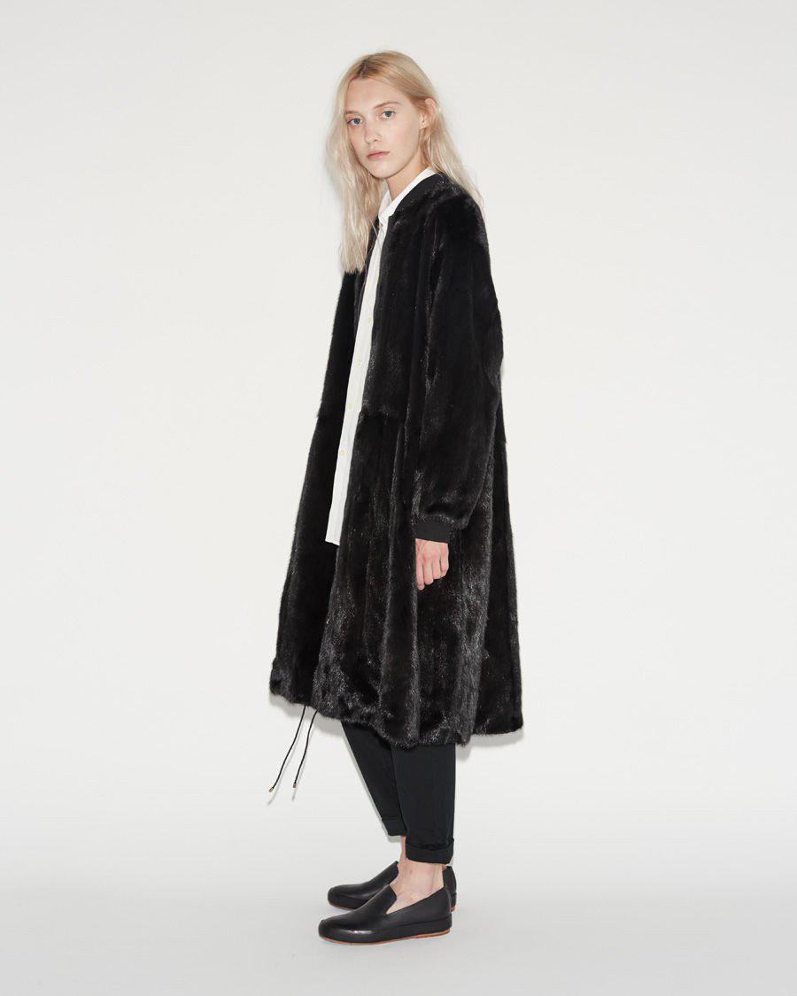 reversible mink coat