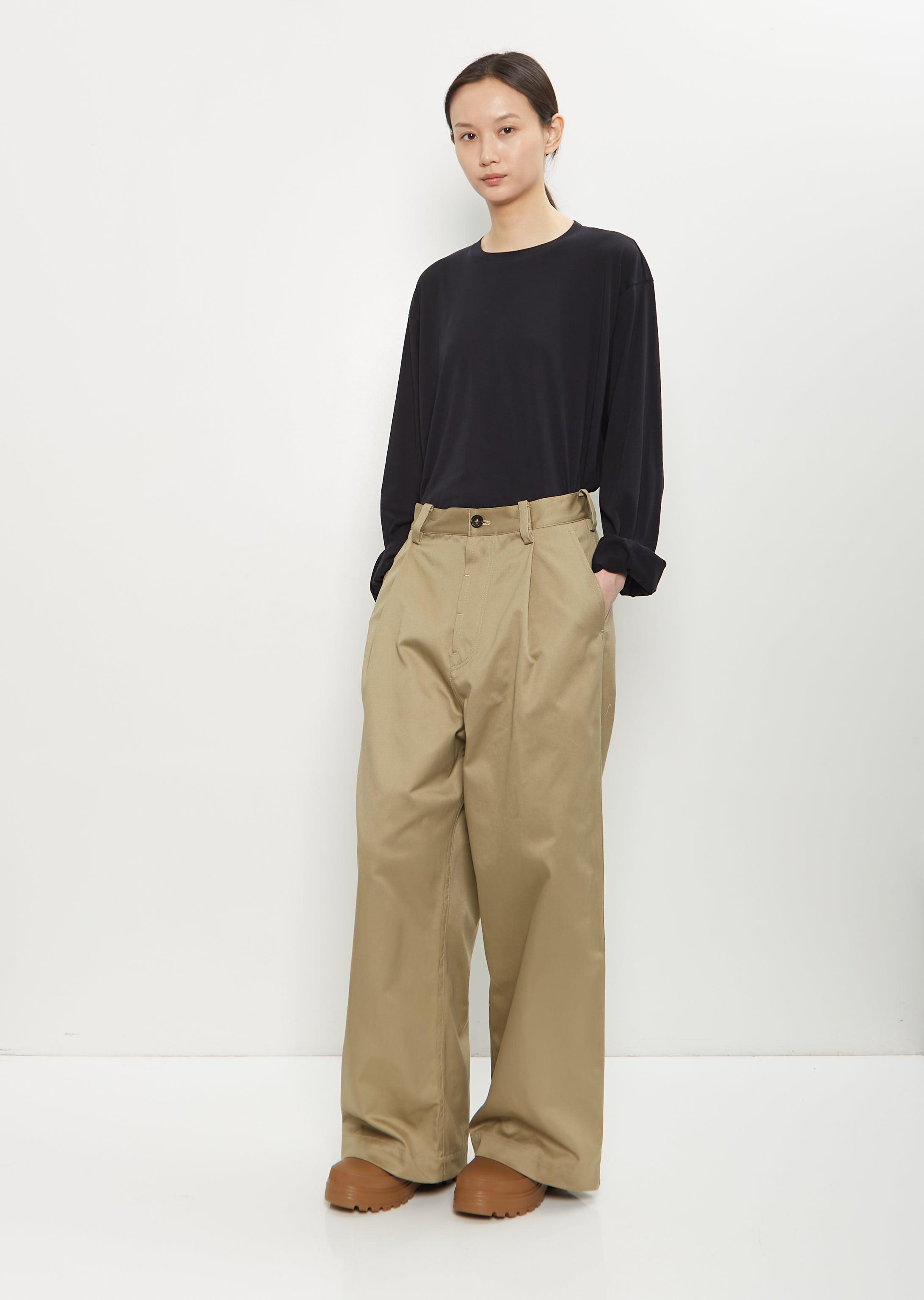 パンツ SOFIE D D'HOORE CLASSIC HIGH WAIST LINED PANTS Sofie D'Hoore Pan Pants in Fern Curated at Jake and Jones