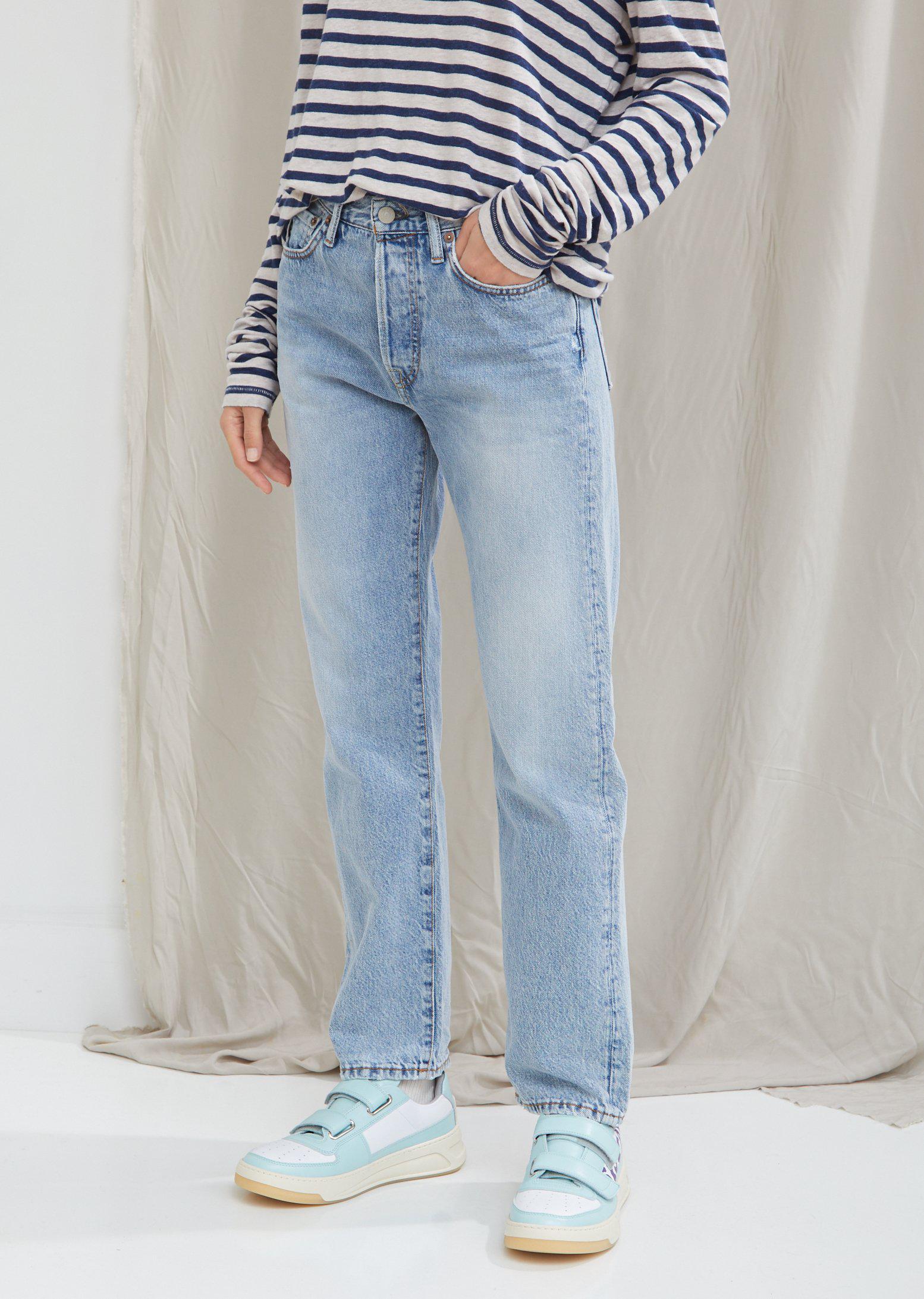 Acne Studios 1997 Light Blue Trash Jeans | Lyst Australia