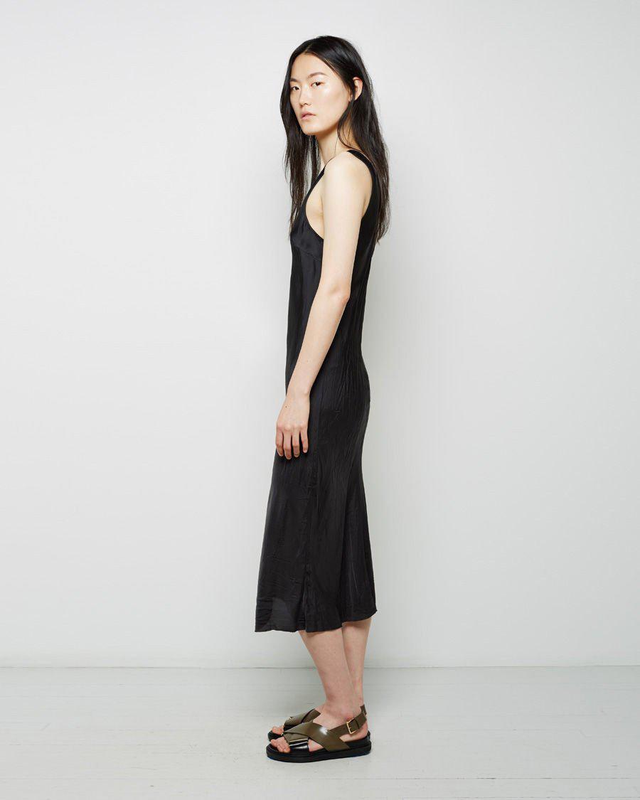 Organic By John Patrick Tank Slip Dress in Black