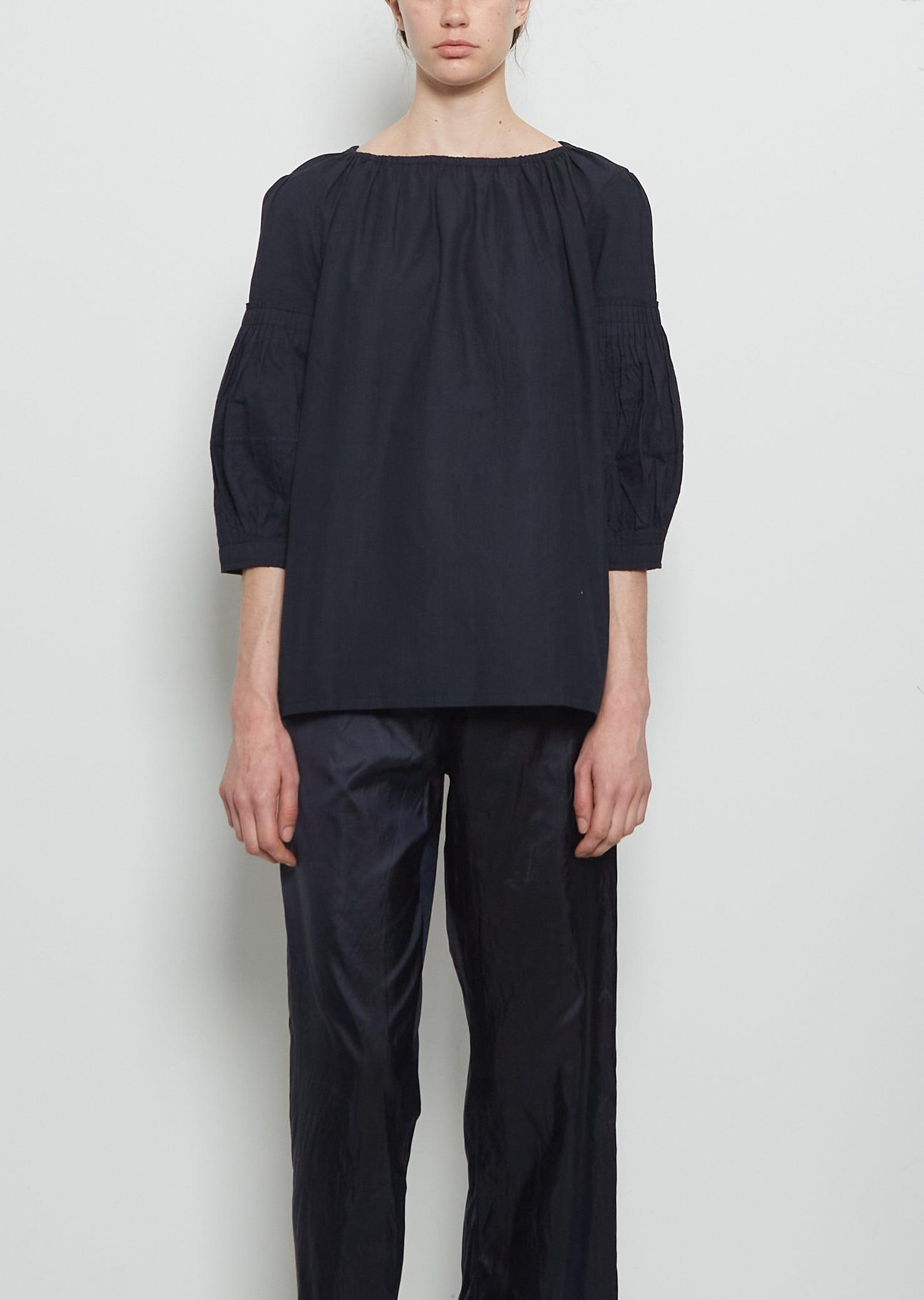 Dosa Dense Khadi Cotton Mary Ellen Mark Blouse in Blue | Lyst UK