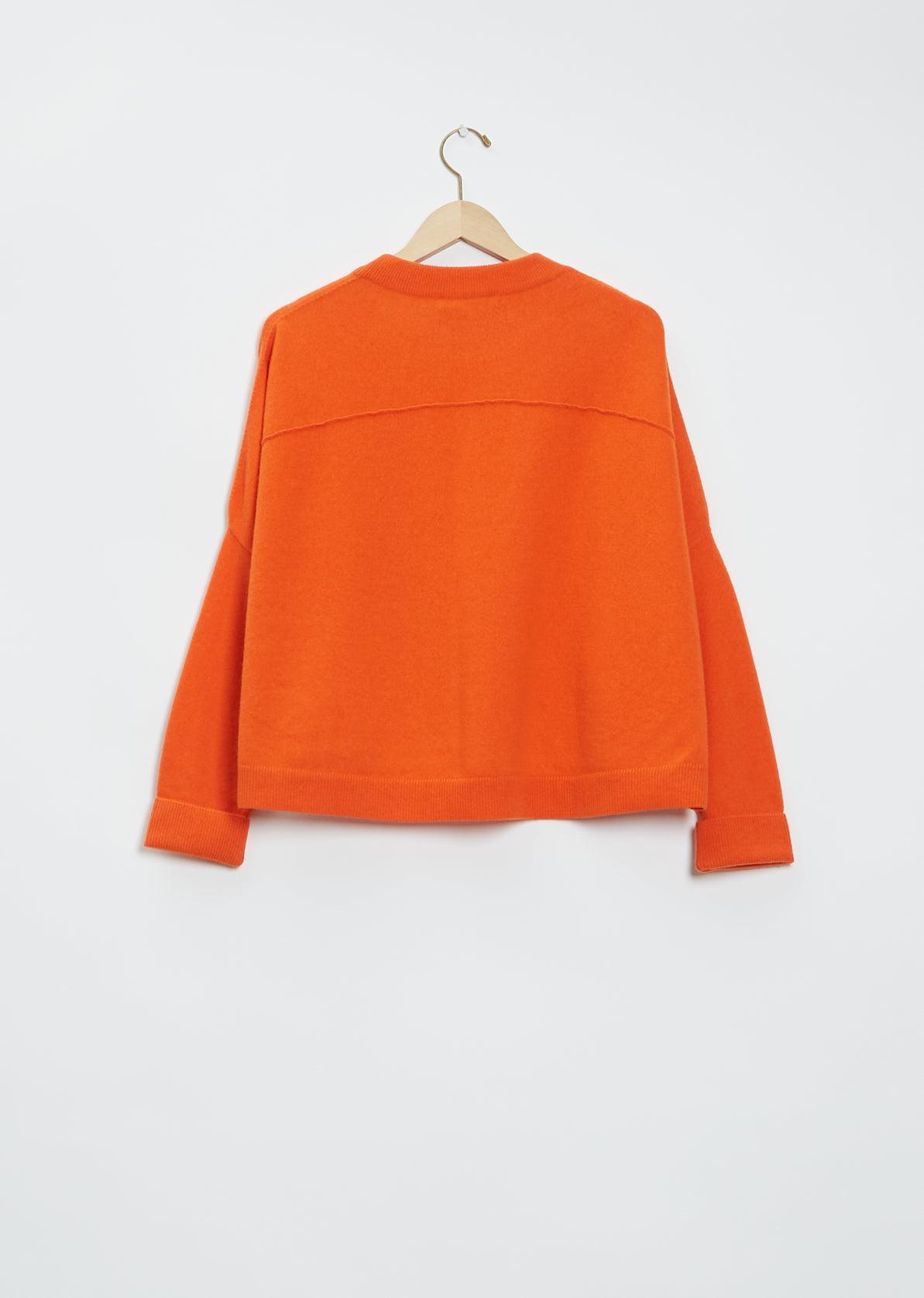 Dusan Chunky Cashmere Sweater in Orange | Lyst