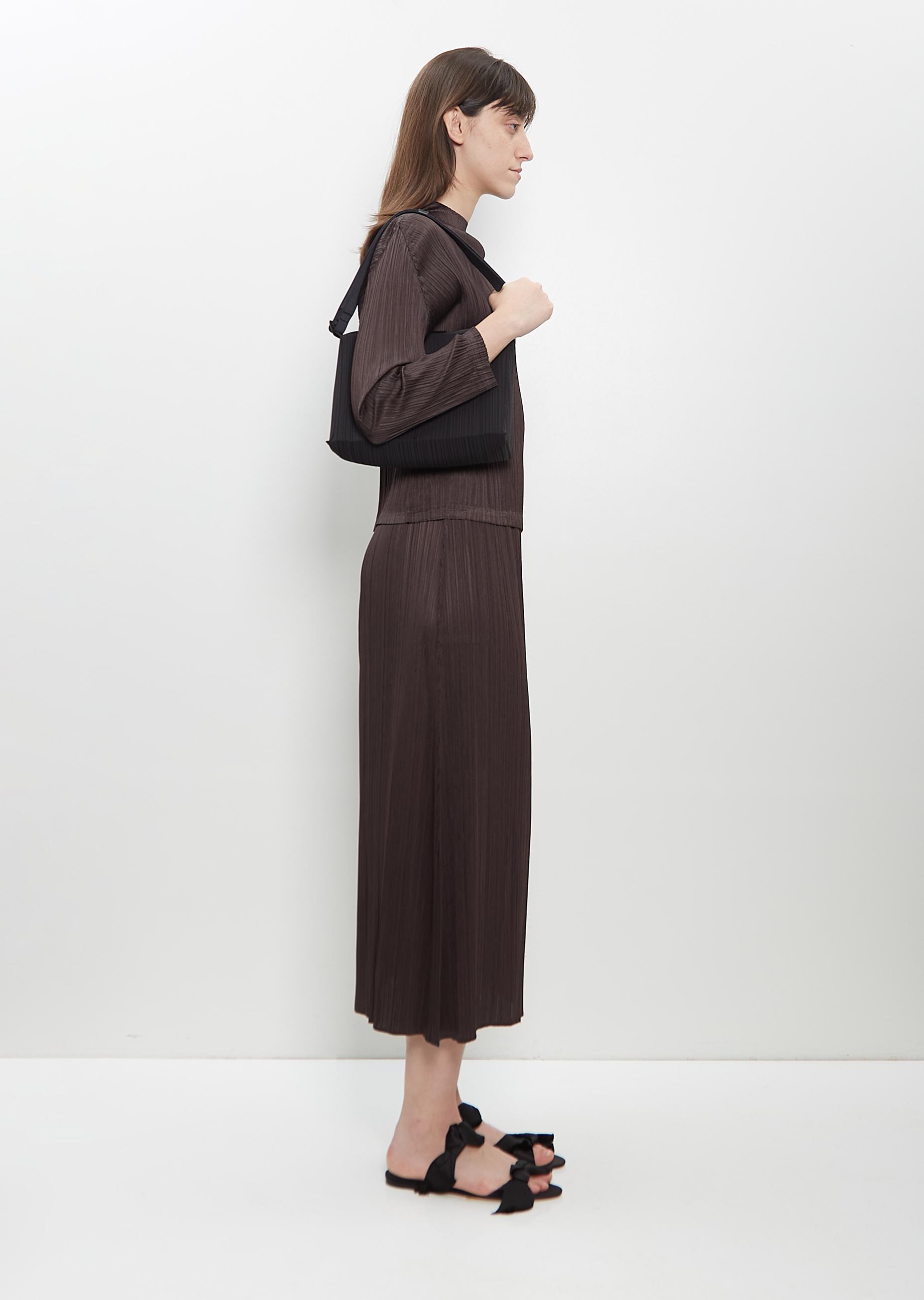 PLEATS PLEASE ISSEY MIYAKE◇15AW/落書き/ボトム/3/ポリエステル/PUP