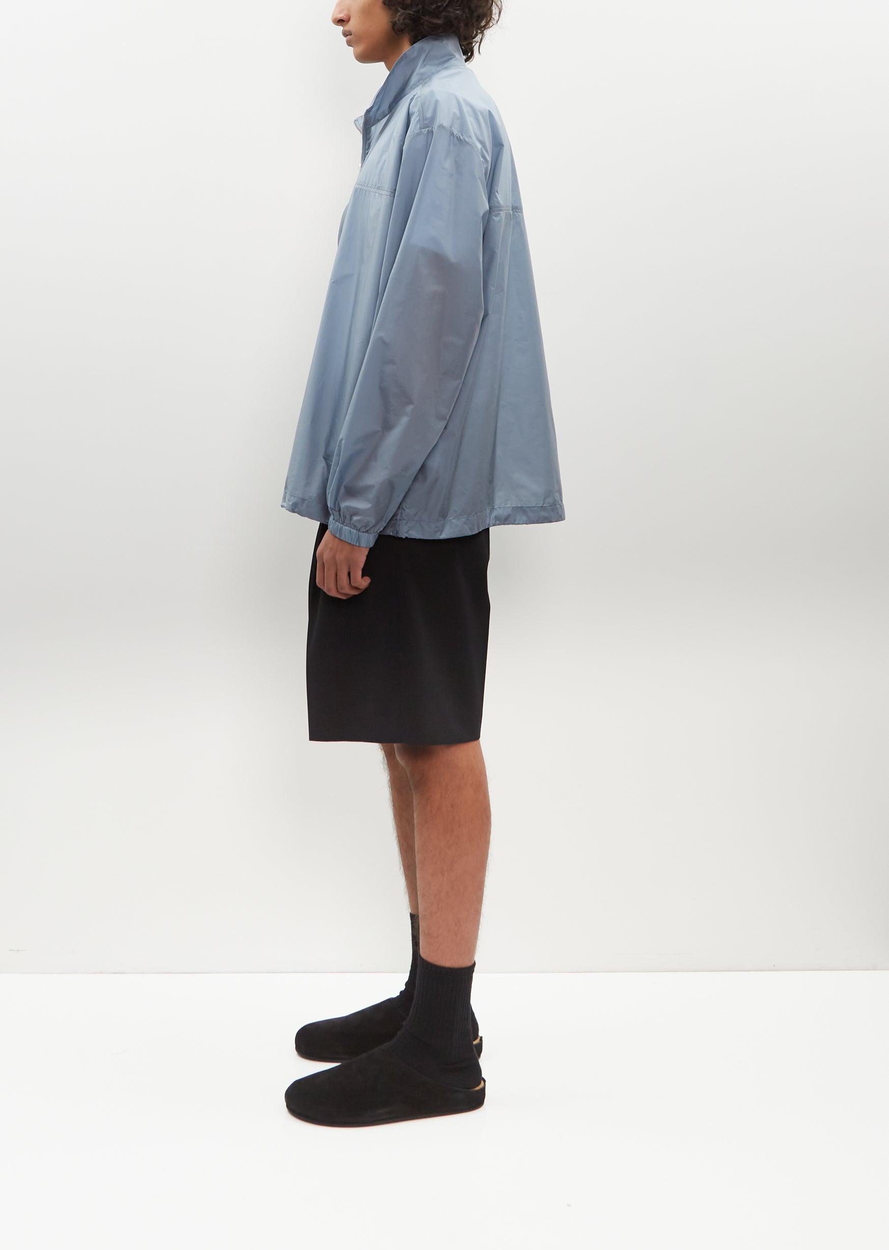 AURALEE Light Nylon Half Zip P/o in Blue | Lyst AURALEE Light Nylon Half Zip P/o in Blue | Lyst