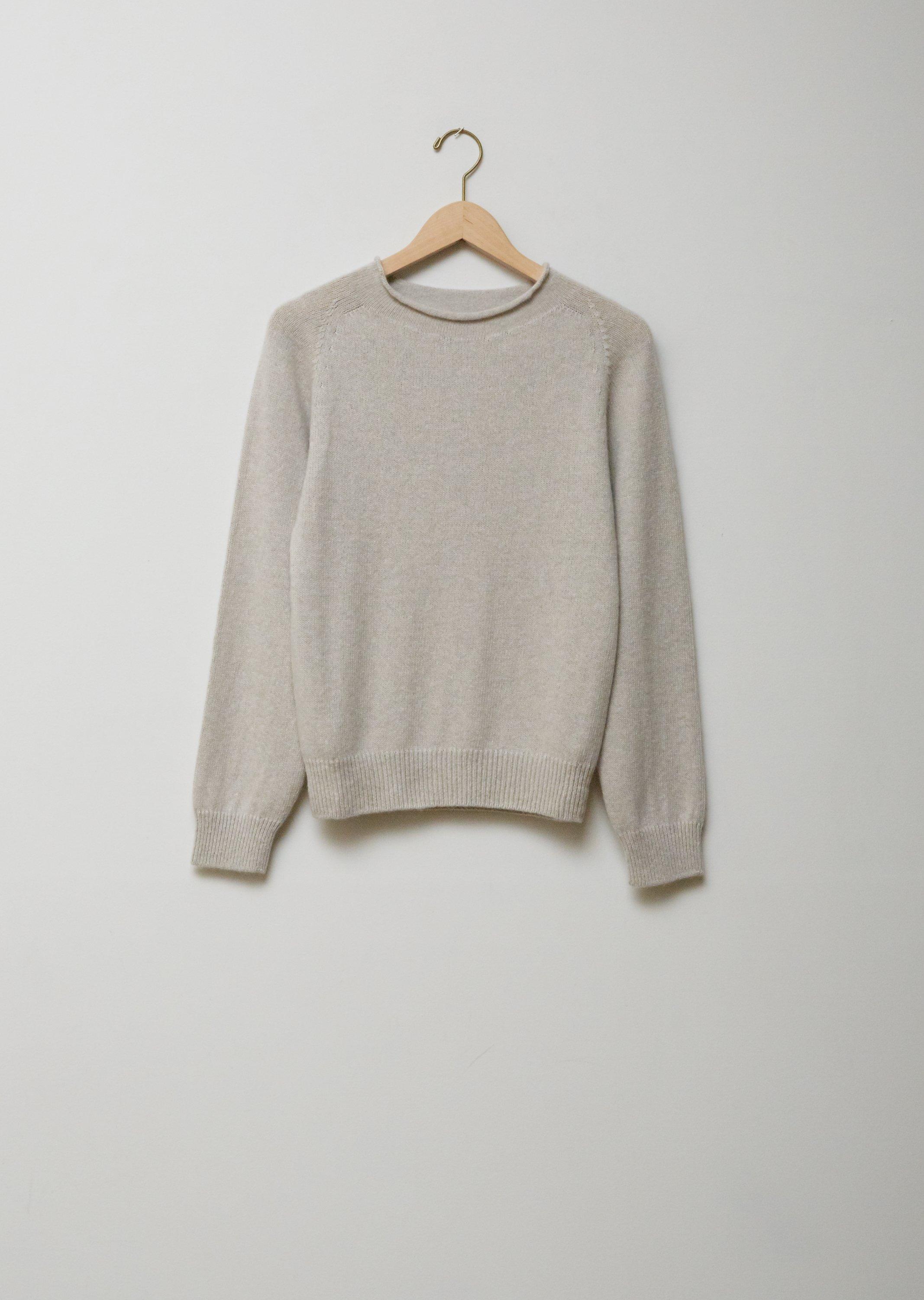 Margaret Howell Roll Neck Cashmere Sweater in Gray - Lyst