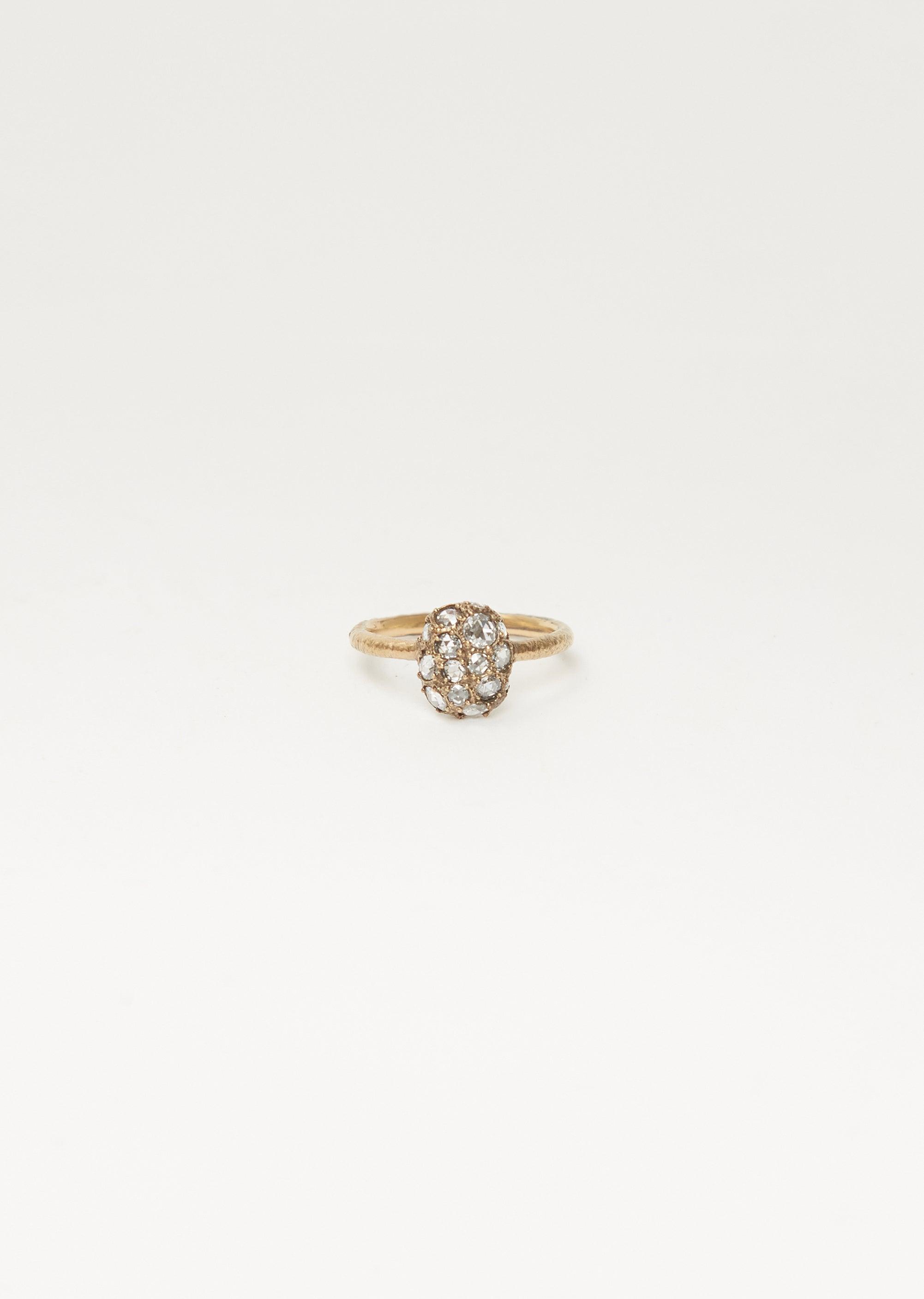 Noguchi Bijoux Vsl Melee Oval Cluster Ring in Natural | Lyst