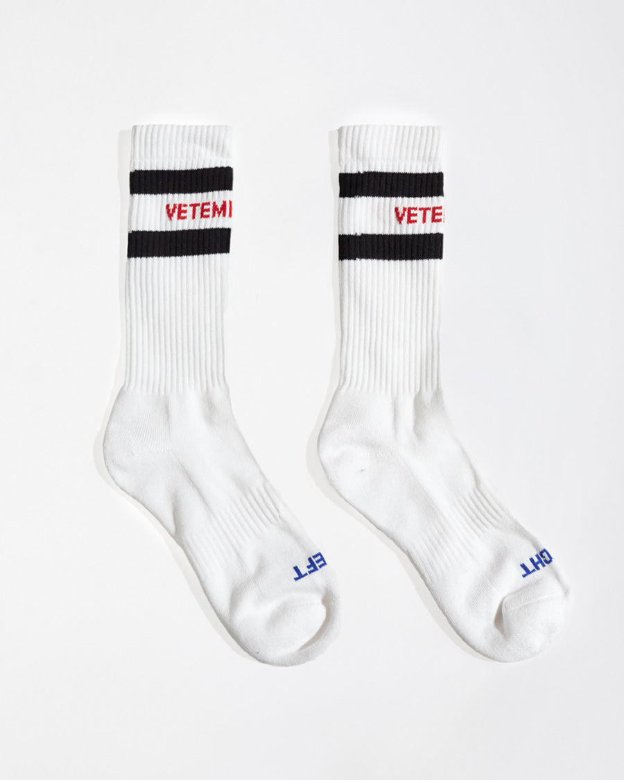 Vetements Socks in White for Men - Lyst