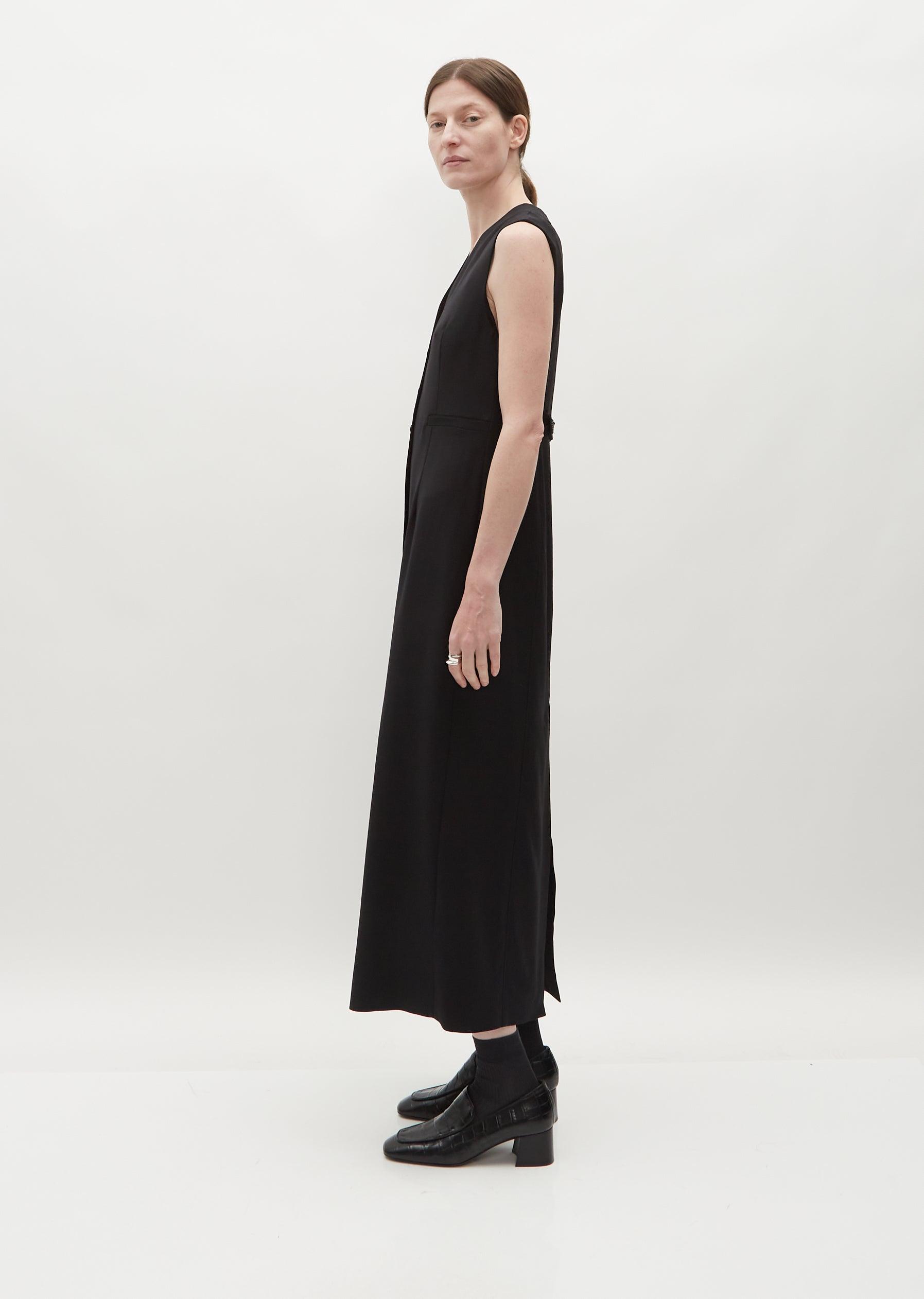 Long top buttoned dress