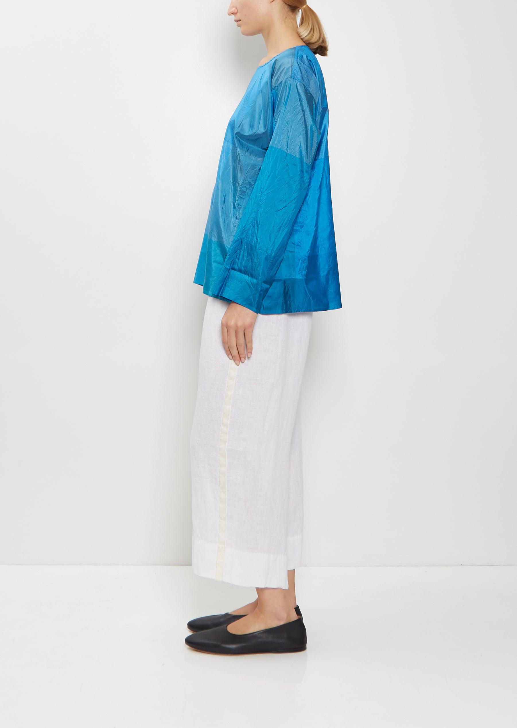 dosa Tunisian top シルクブラウス
