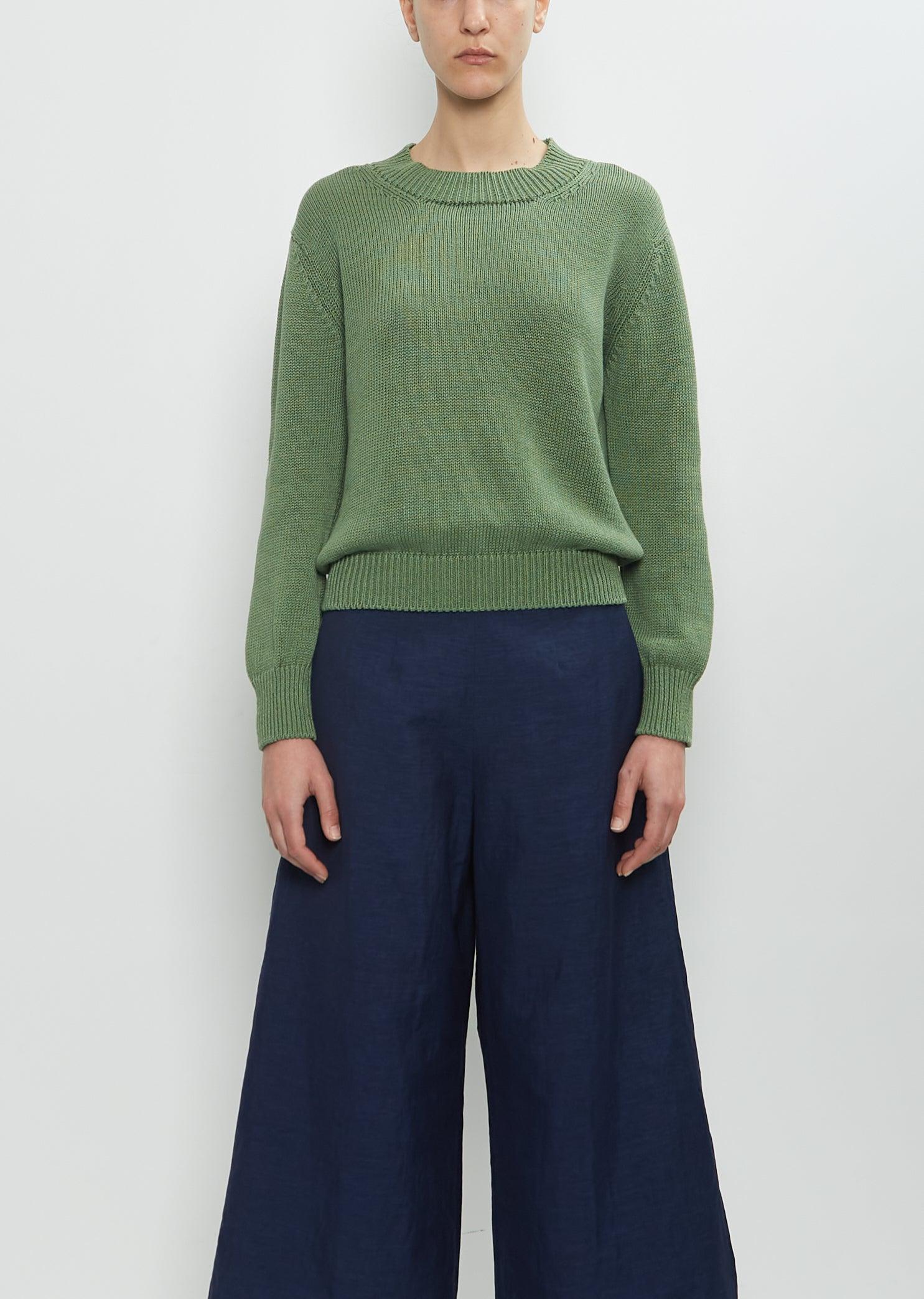 トップス MARGARET HOWELL 15SS Chunky Linen-Gray/L MARGARET HOWELL COTTON VOILE 578-3153016 Size 2 Long sleeve