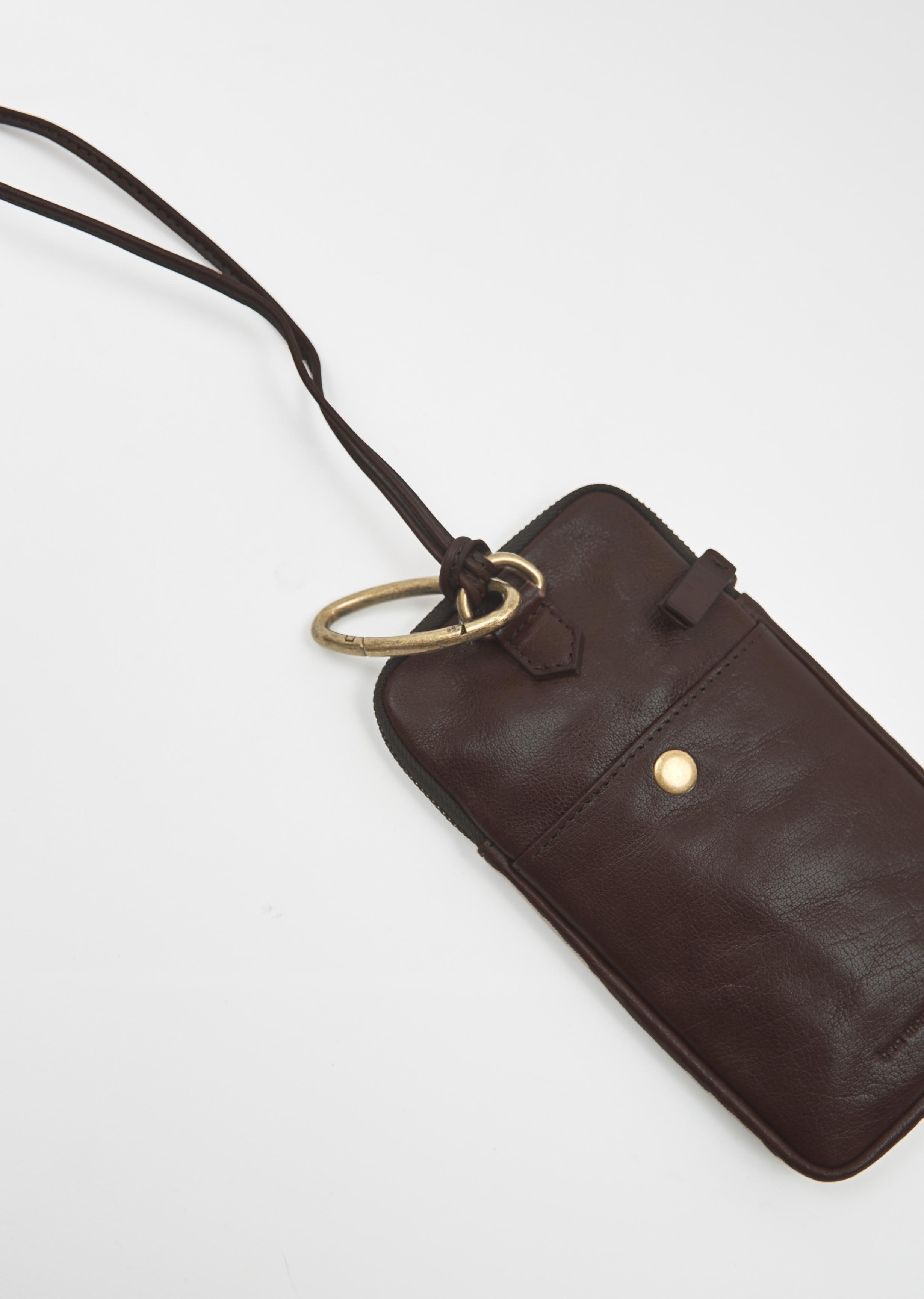 Bea Mombaers Phone Pocket in Brown | Lyst