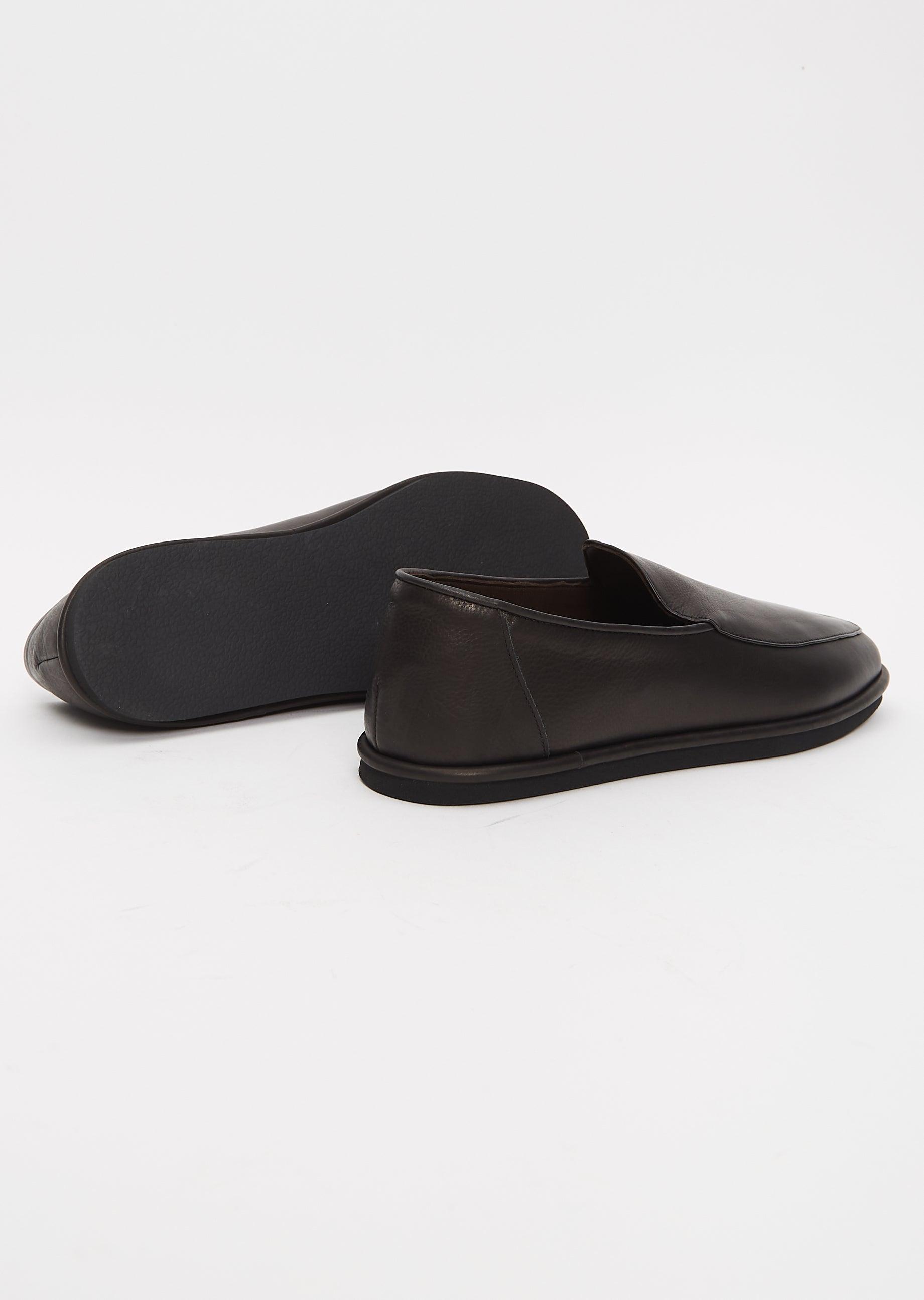 SOFT LEATHER LOAFERS - AURALEE Official Website