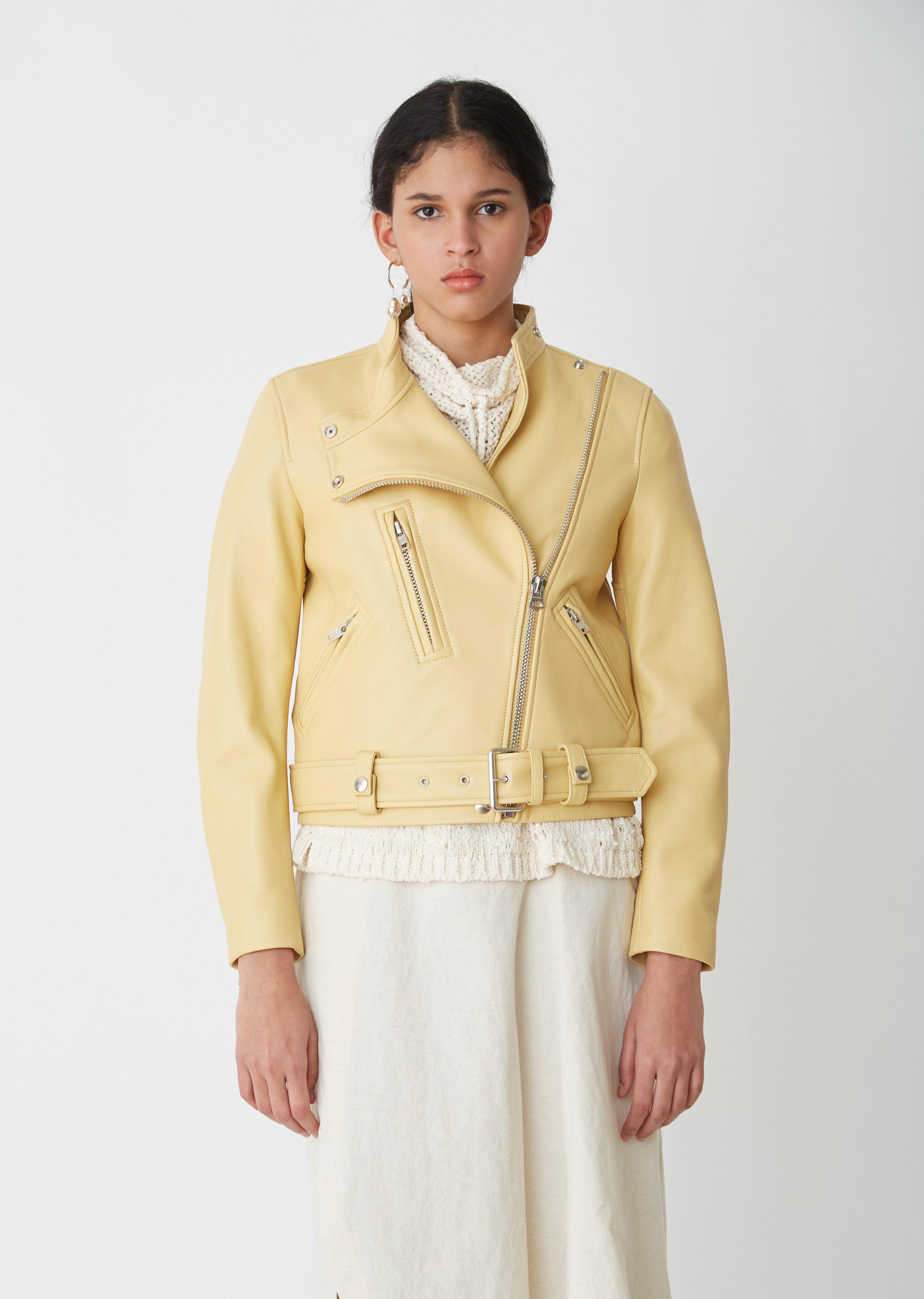 acne studios yellow jacket