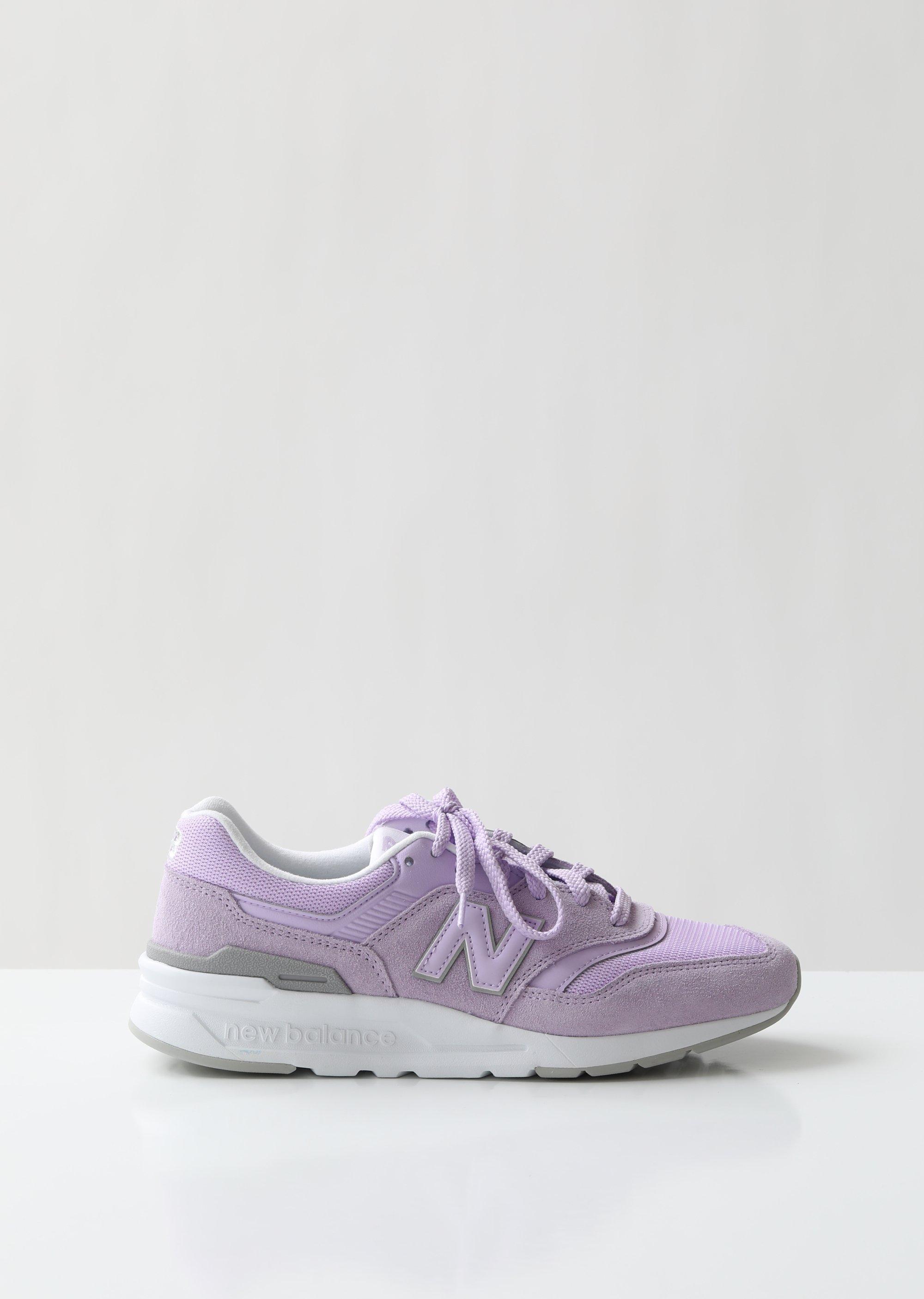 New Balance 997h Classic Essential Suede Mesh Sneakers in Purple - Lyst